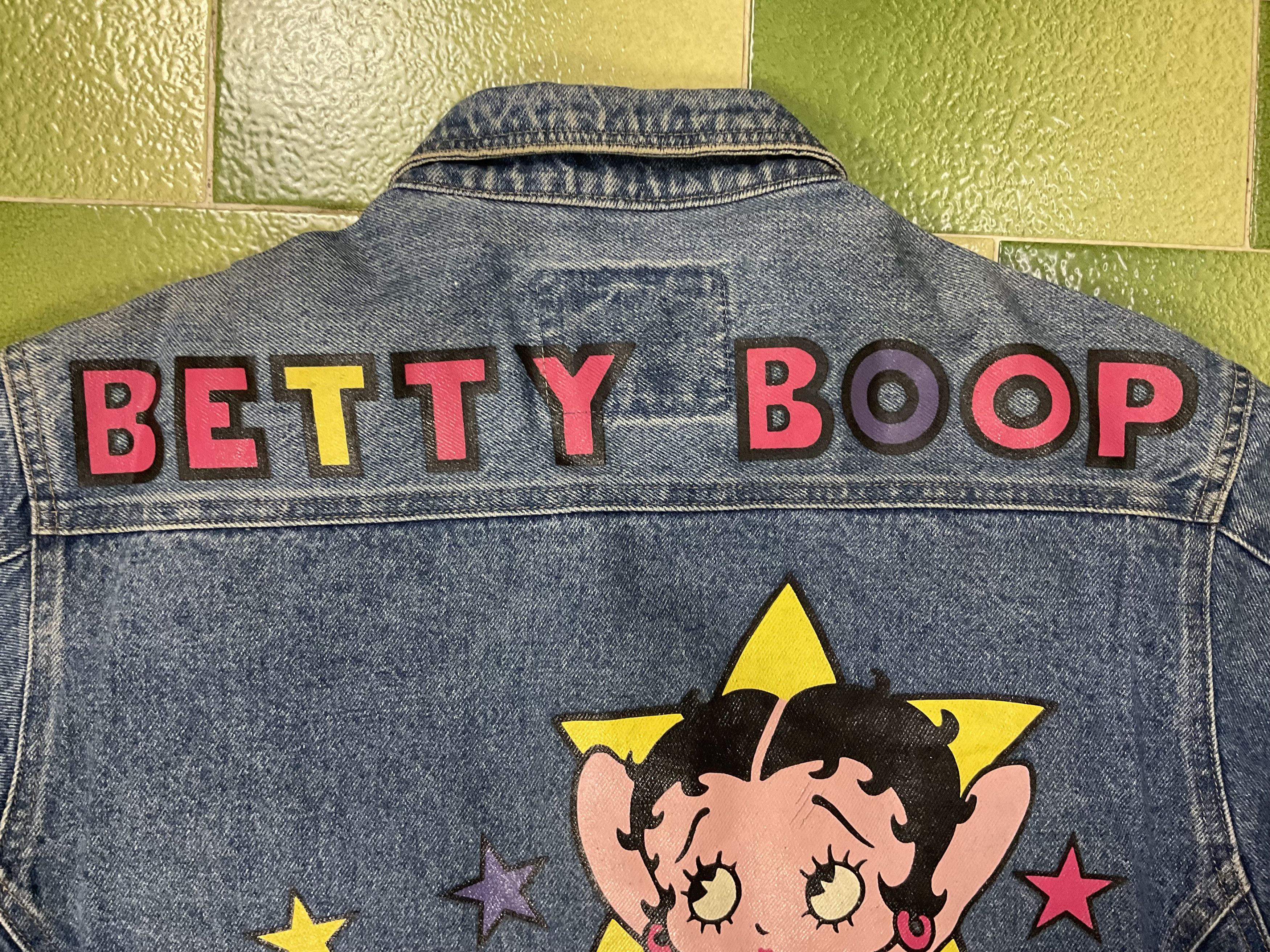 Cartoon Network Vintage Betty Boop Denim Jeans Buttoned Jacket Sz M Size US M / EU 48-50 / 2 - 5 Thumbnail