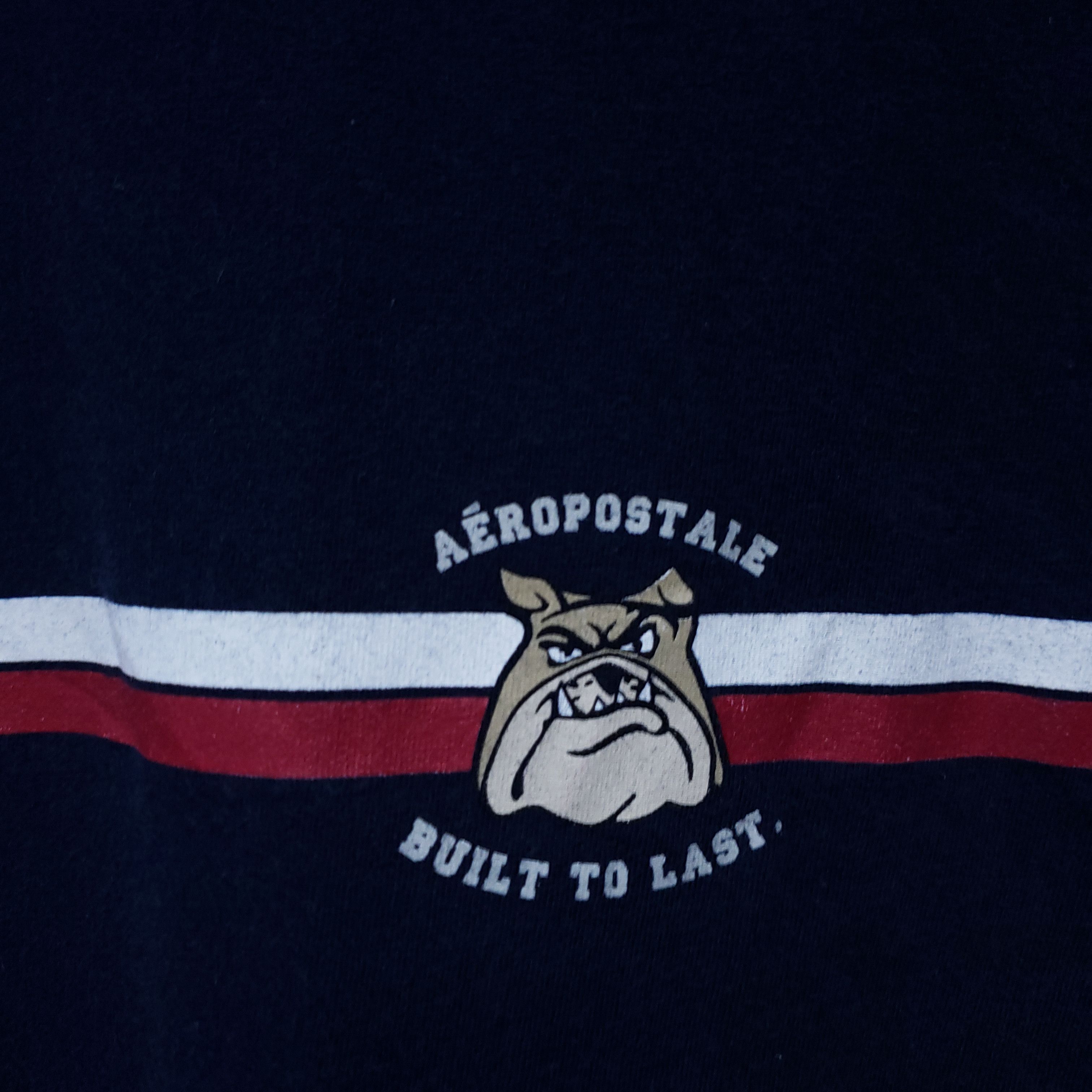 Aeropostale × Vintage Vintage Aeropostale Bulldog Mascot Graphic T-Shirt Size US M / EU 48-50 / 2 - 4 Thumbnail