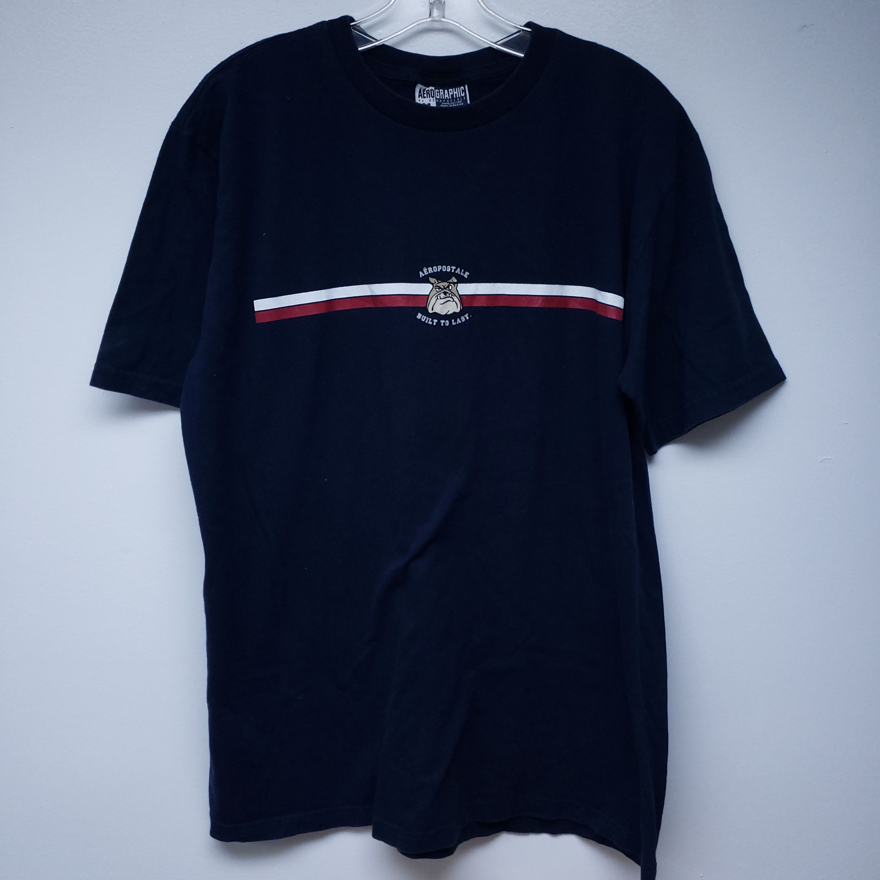 Aeropostale × Vintage Vintage Aeropostale Bulldog Mascot Graphic T-Shirt Size US M / EU 48-50 / 2 - 1 Thumbnail