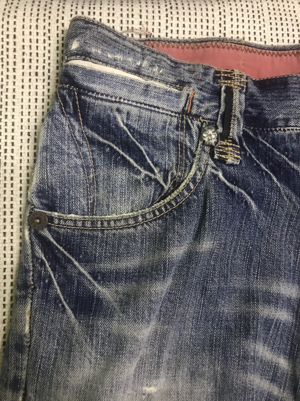 Japanese Brand TOUGH JEANSMITH Size US 34 / EU 50 - 4 Thumbnail