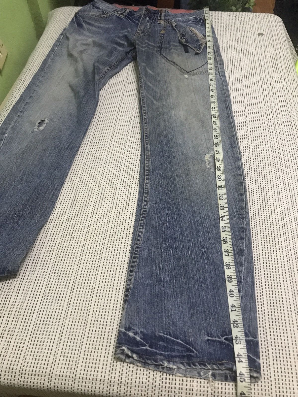 Japanese Brand TOUGH JEANSMITH Size US 34 / EU 50 - 20 Thumbnail