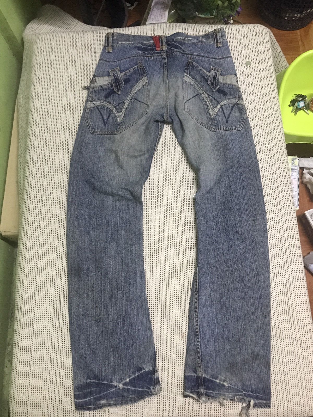 Japanese Brand TOUGH JEANSMITH Size US 34 / EU 50 - 2 Thumbnail