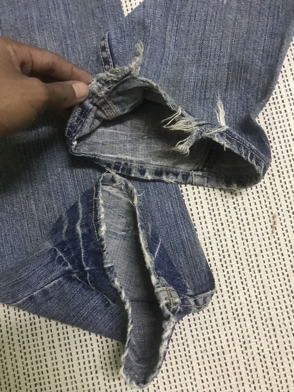 Japanese Brand TOUGH JEANSMITH Size US 34 / EU 50 - 13 Thumbnail
