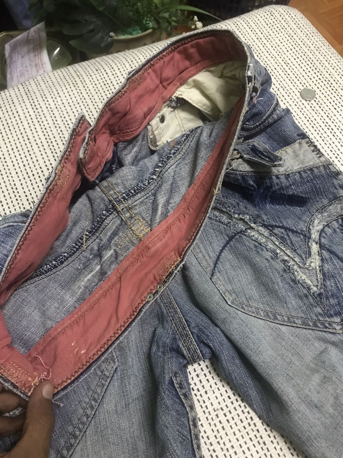 Japanese Brand TOUGH JEANSMITH Size US 34 / EU 50 - 12 Thumbnail