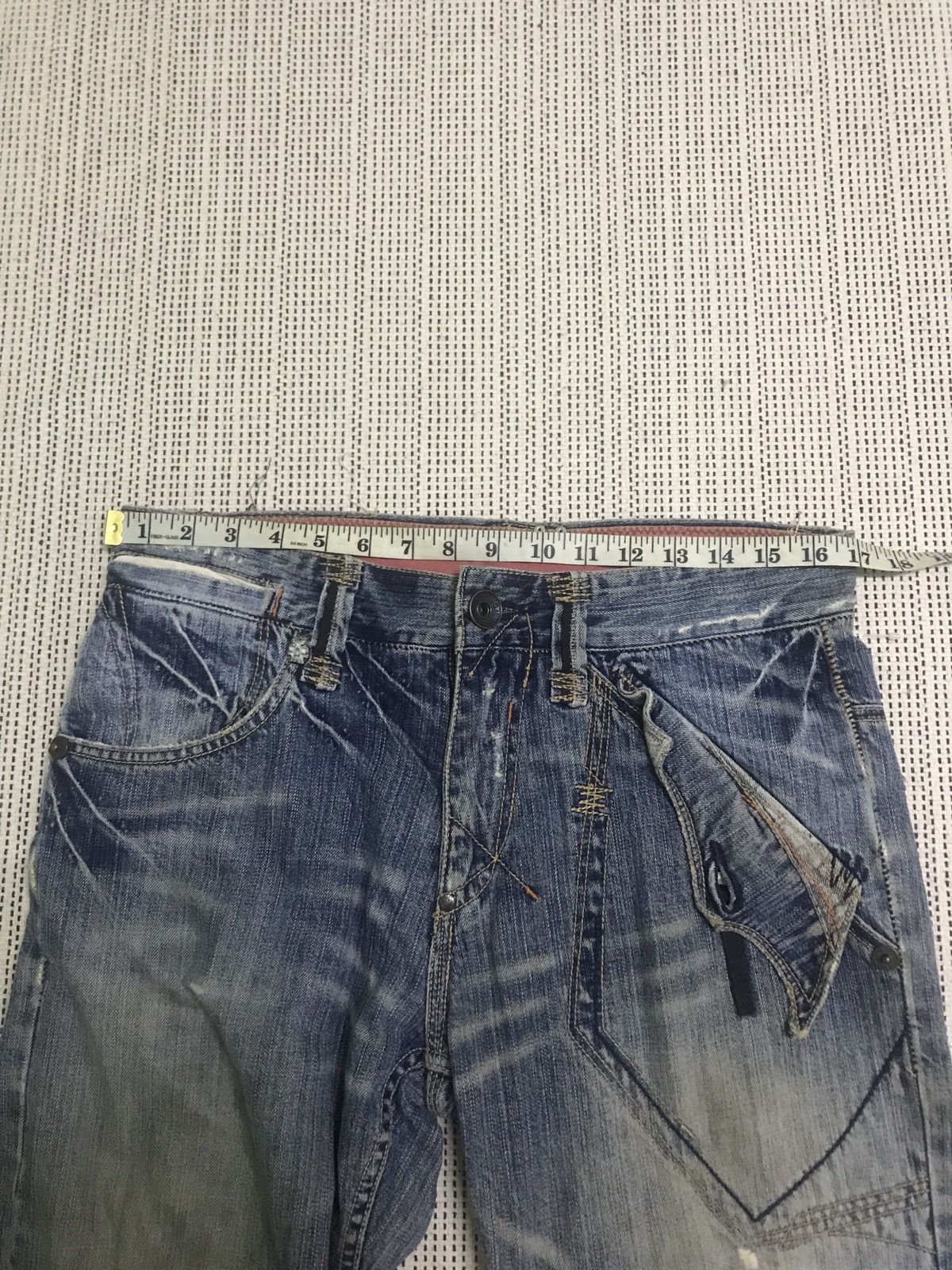 Japanese Brand TOUGH JEANSMITH Size US 34 / EU 50 - 18 Thumbnail