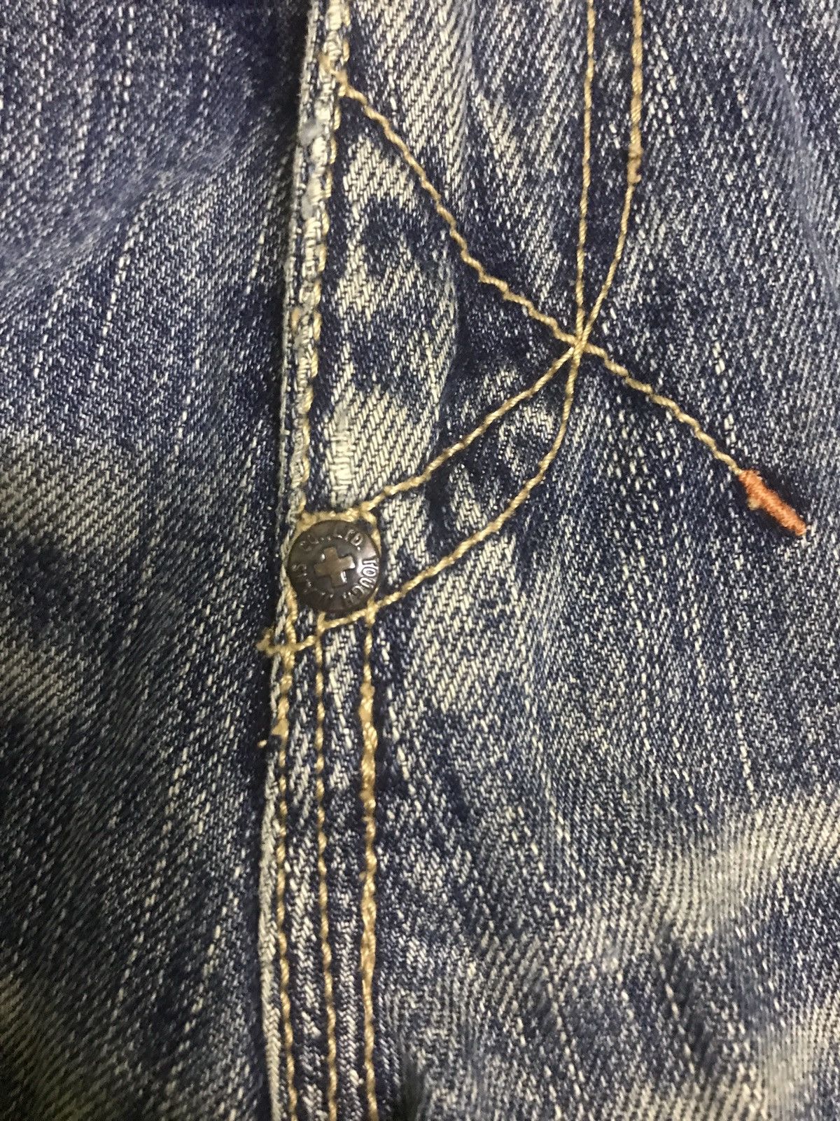 Japanese Brand TOUGH JEANSMITH Size US 34 / EU 50 - 7 Thumbnail