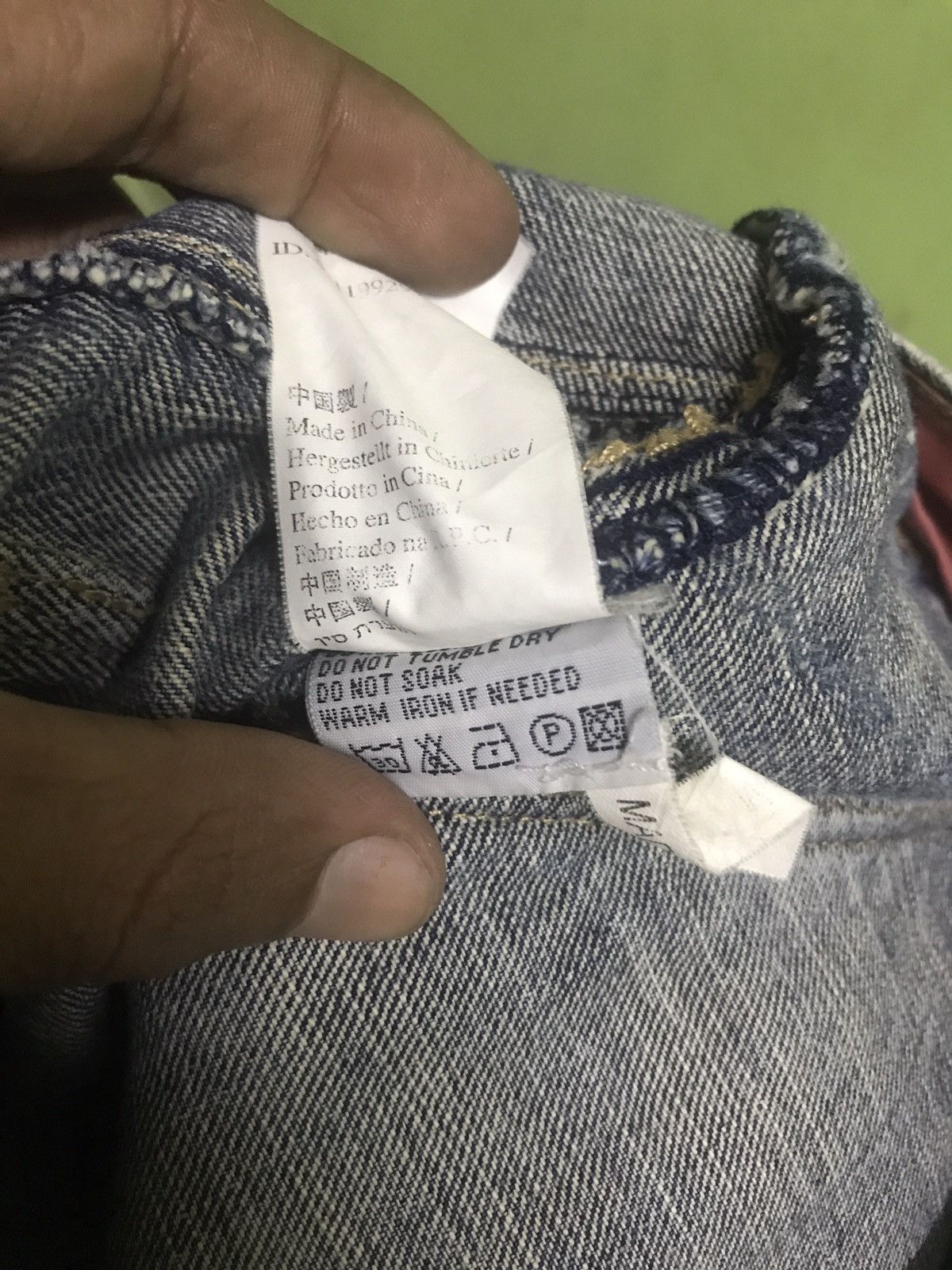 Japanese Brand TOUGH JEANSMITH Size US 34 / EU 50 - 17 Thumbnail