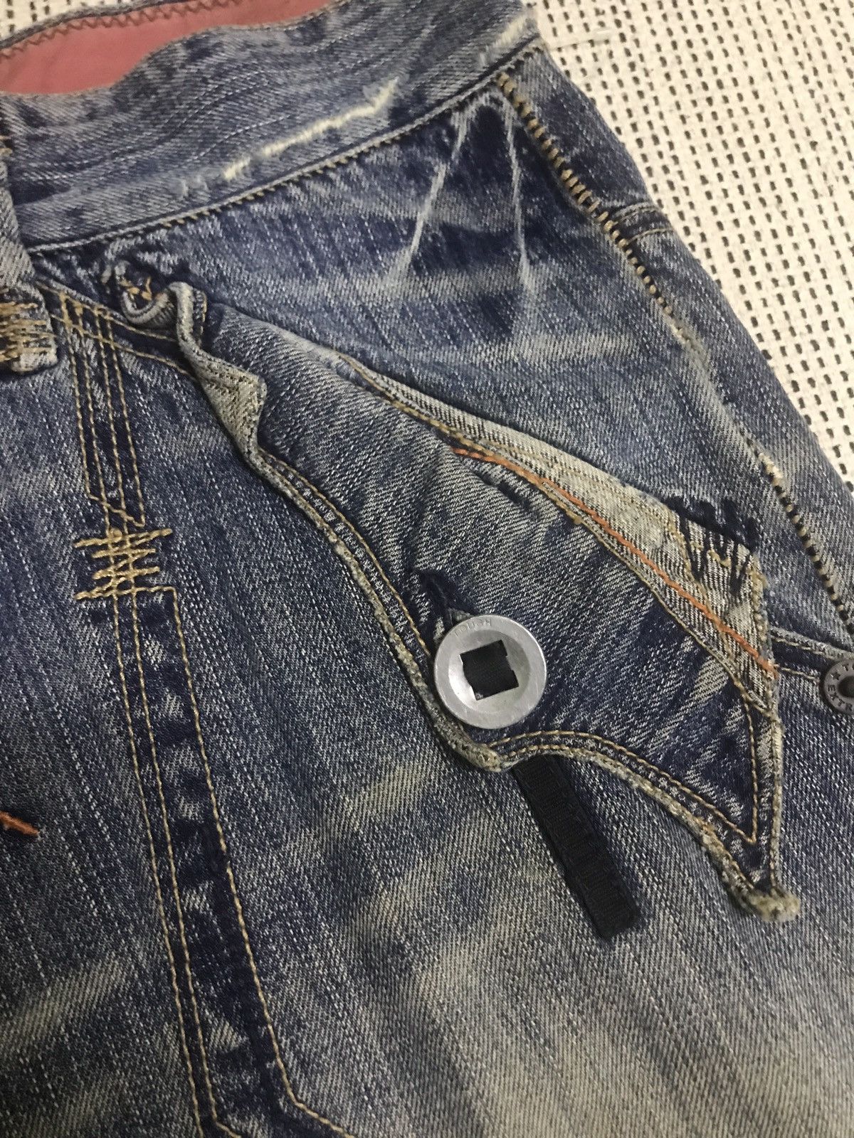 Japanese Brand TOUGH JEANSMITH Size US 34 / EU 50 - 5 Thumbnail