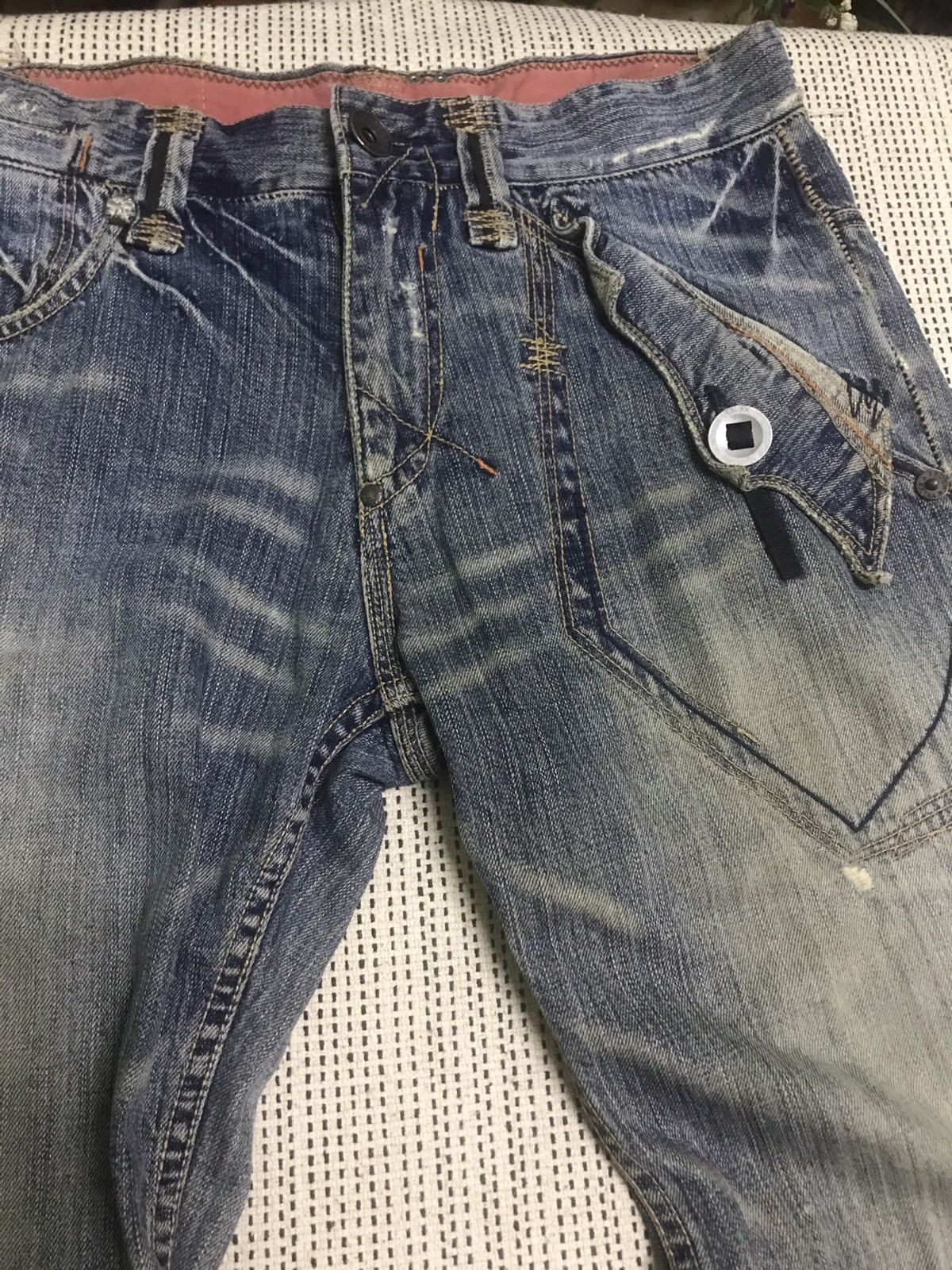 Japanese Brand TOUGH JEANSMITH Size US 34 / EU 50 - 3 Thumbnail
