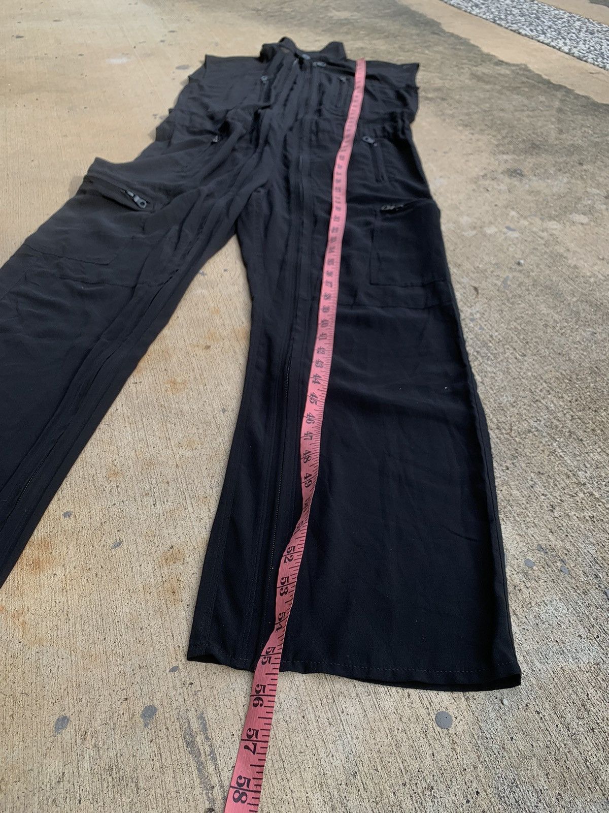 G.V.G.V. × Japanese Brand G.V.G.V SUPER RARE MESH NET SEE THROUGH MULTIZIPPER OVERALL Size US 38 / EU 54 - 4 Thumbnail