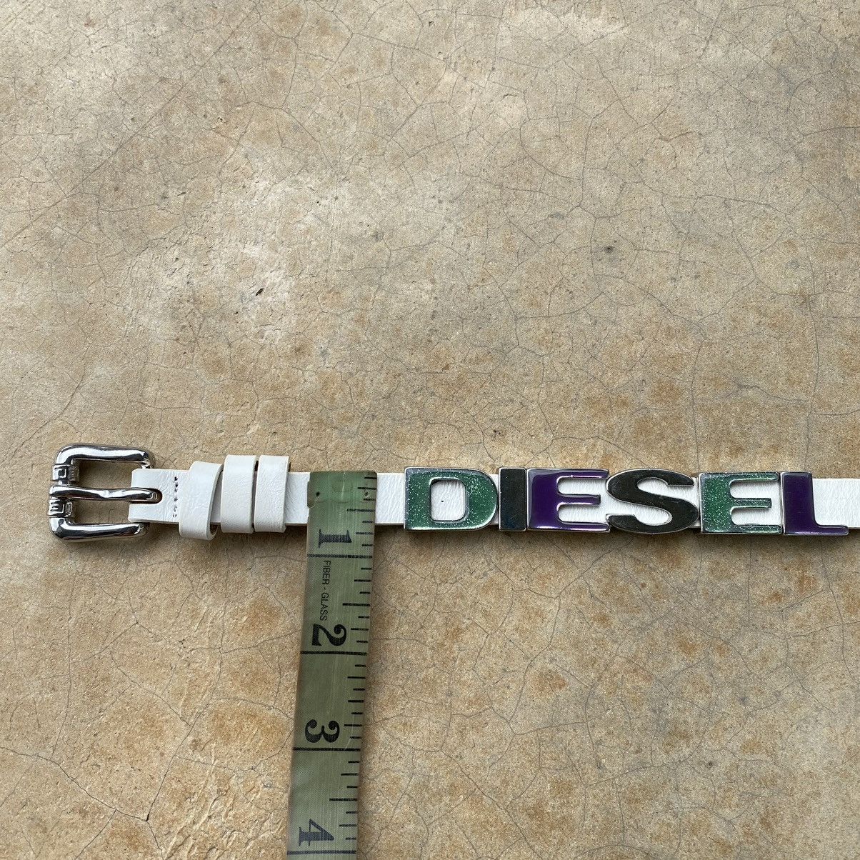 Diesel Vintage Diesel Leather Rare Belt Size ONE SIZE - 11 Thumbnail