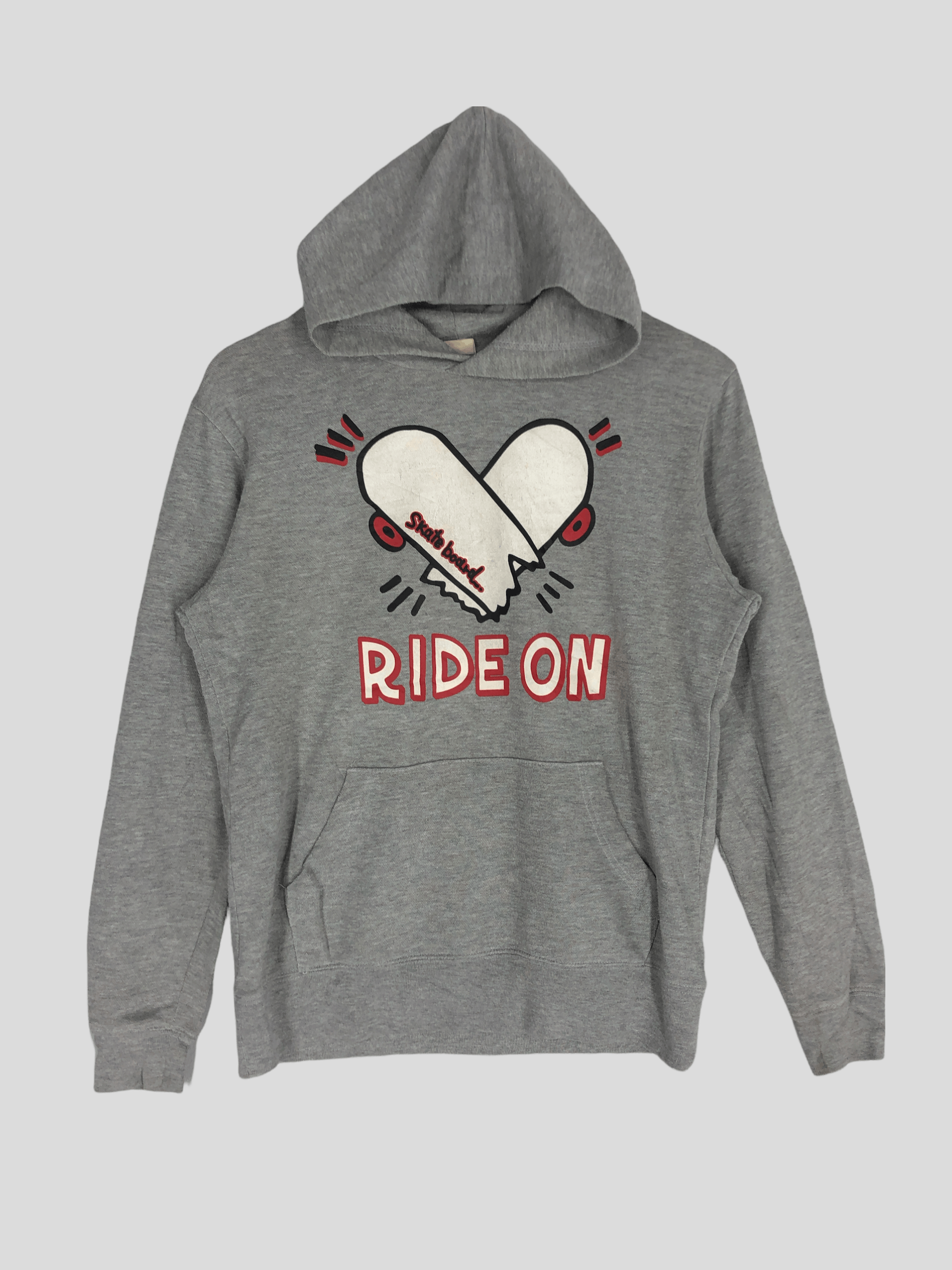 Ride on skate boards spinns hoodie pullover