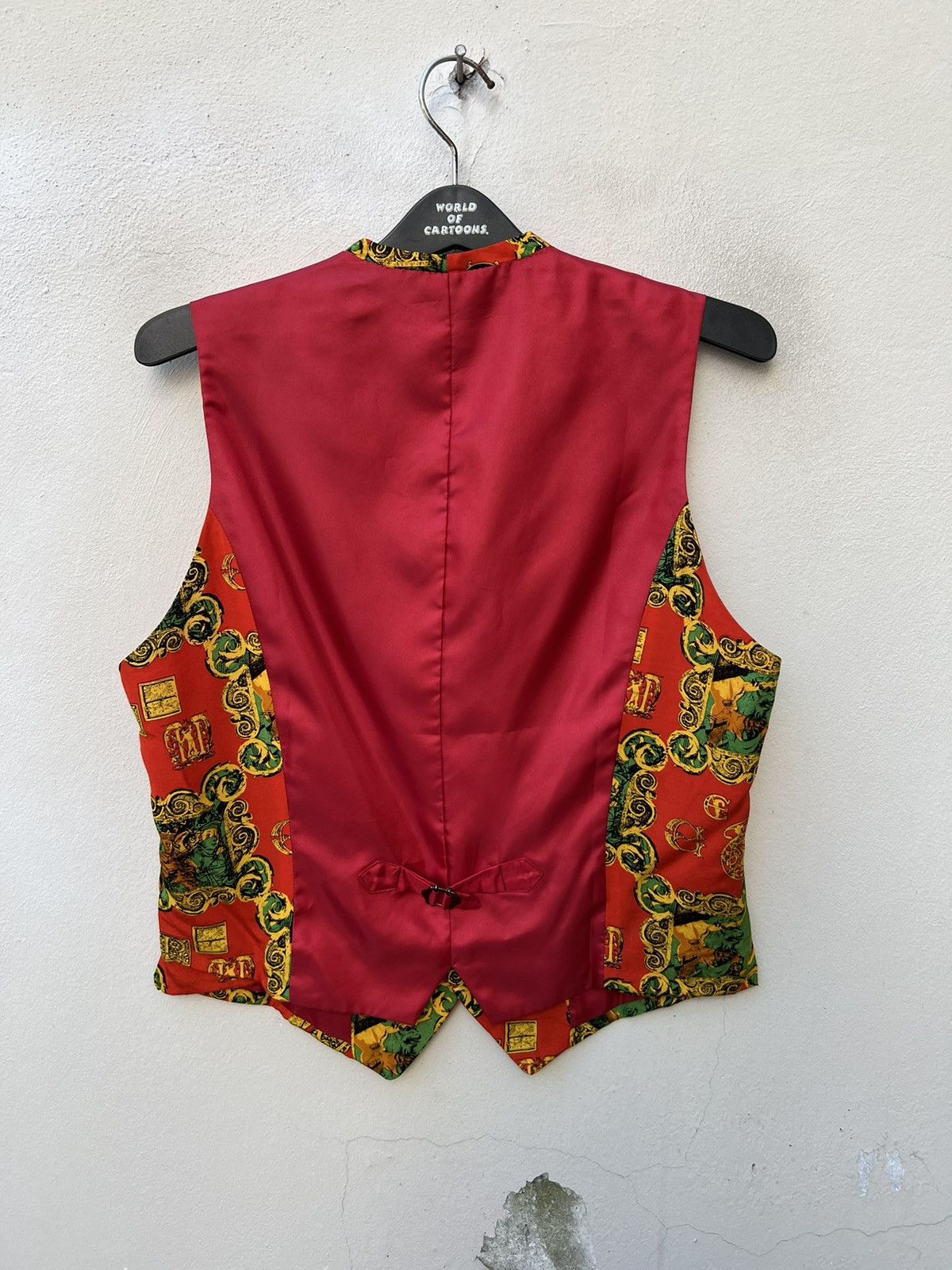 Japanese Brand Vintage 90s Jun Saito Grass Men Baroque Vest Size US M / EU 48-50 / 2 - 7 Thumbnail