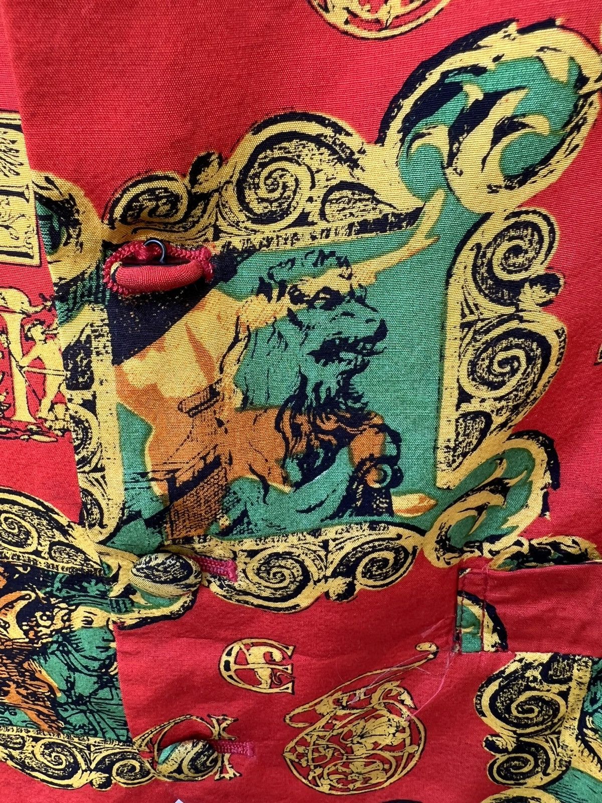 Japanese Brand Vintage 90s Jun Saito Grass Men Baroque Vest Size US M / EU 48-50 / 2 - 9 Thumbnail
