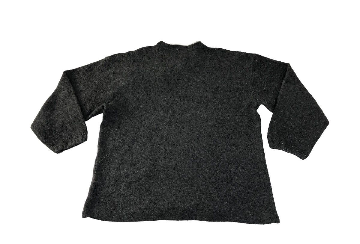 Lacoste × Vintage Chemise Lacoste Homewear Fleece Sweatshirt V Neck Design Size US L / EU 52-54 / 3 - 2 Thumbnail