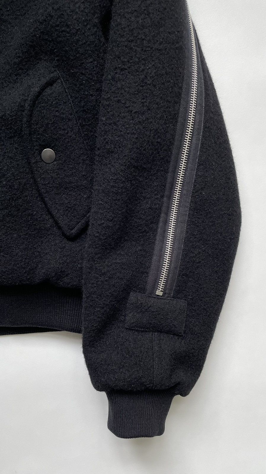 Dries Van Noten A/W 14 Wool Back Zip Bomber Jacket Size US S / EU 44-46 / 1 - 7 Thumbnail
