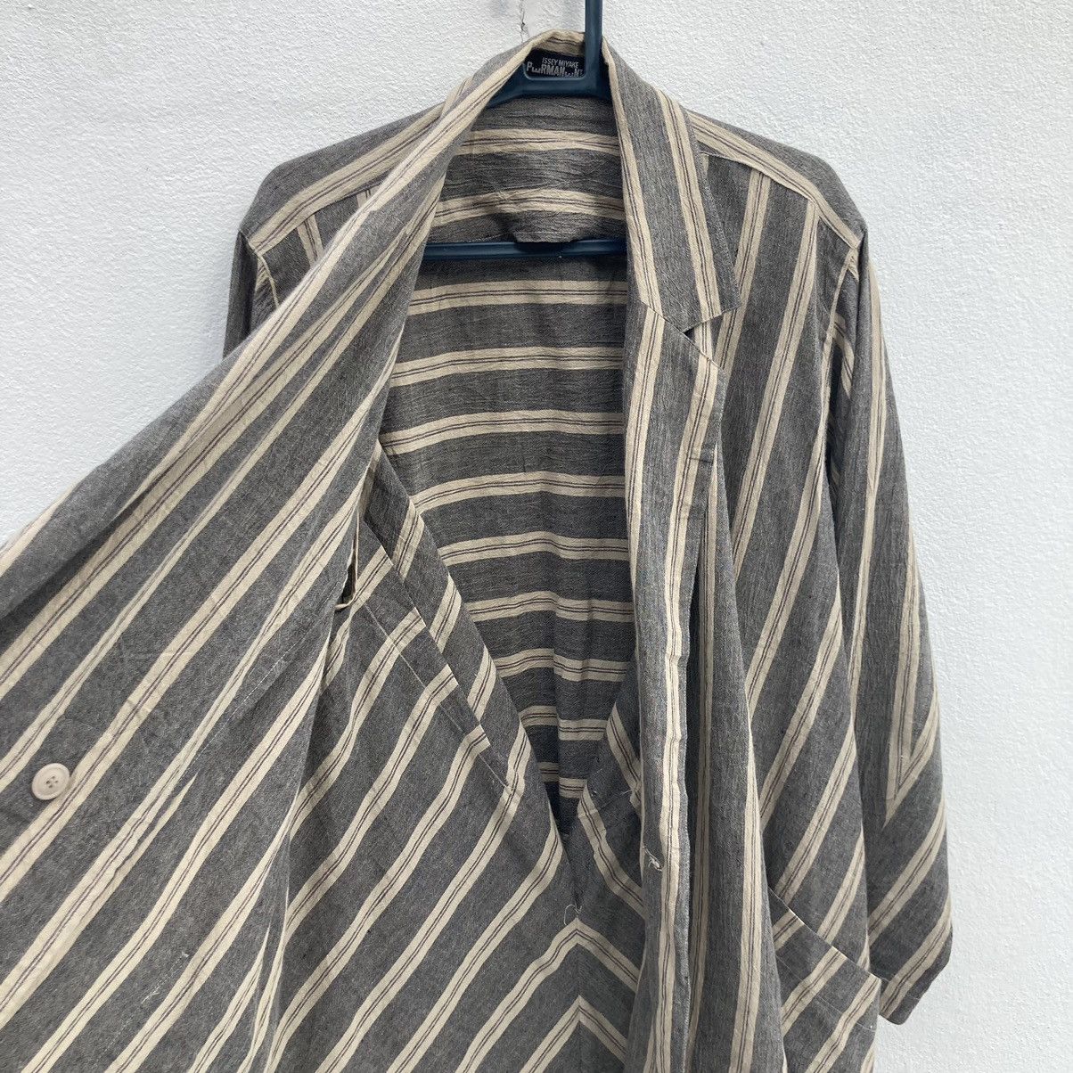 Issey Miyake ISSEY MIYAKE PERMANENTE STRIPE DRAPED Size US M / EU 48-50 / 2 - 4 Thumbnail