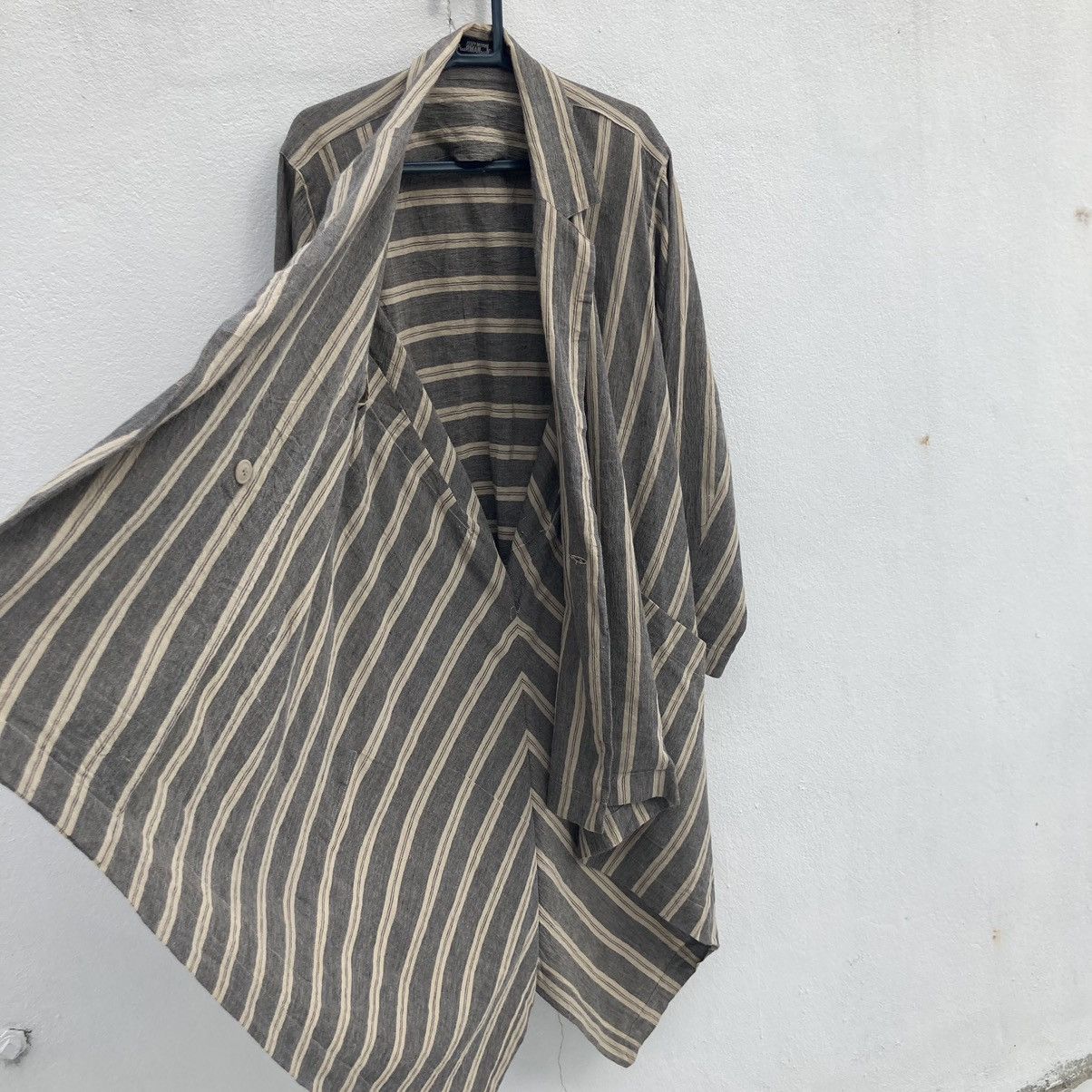 Issey Miyake ISSEY MIYAKE PERMANENTE STRIPE DRAPED Size US M / EU 48-50 / 2 - 3 Thumbnail