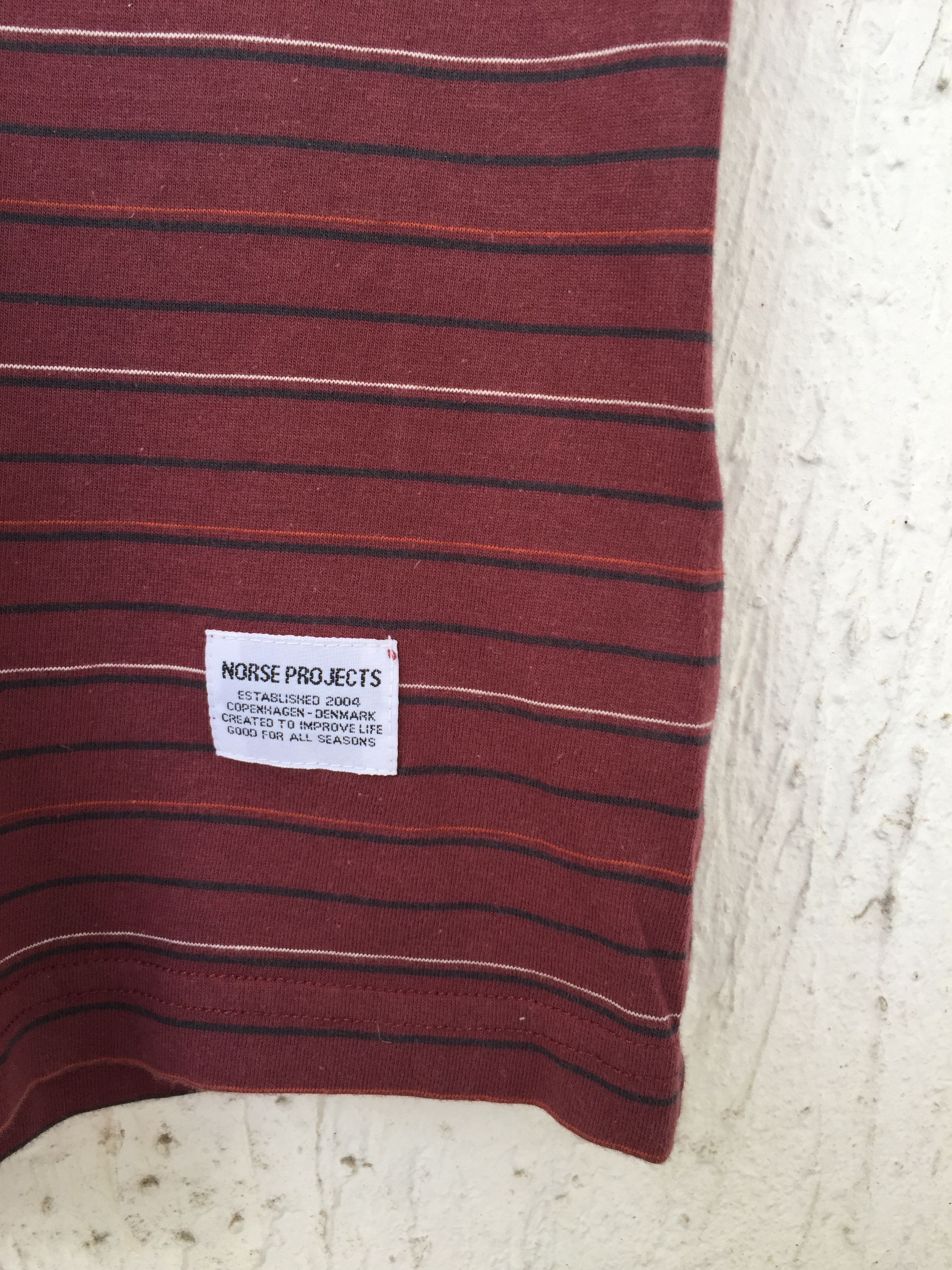 Norse Projects stripe tee Size US M / EU 48-50 / 2 - 4 Thumbnail