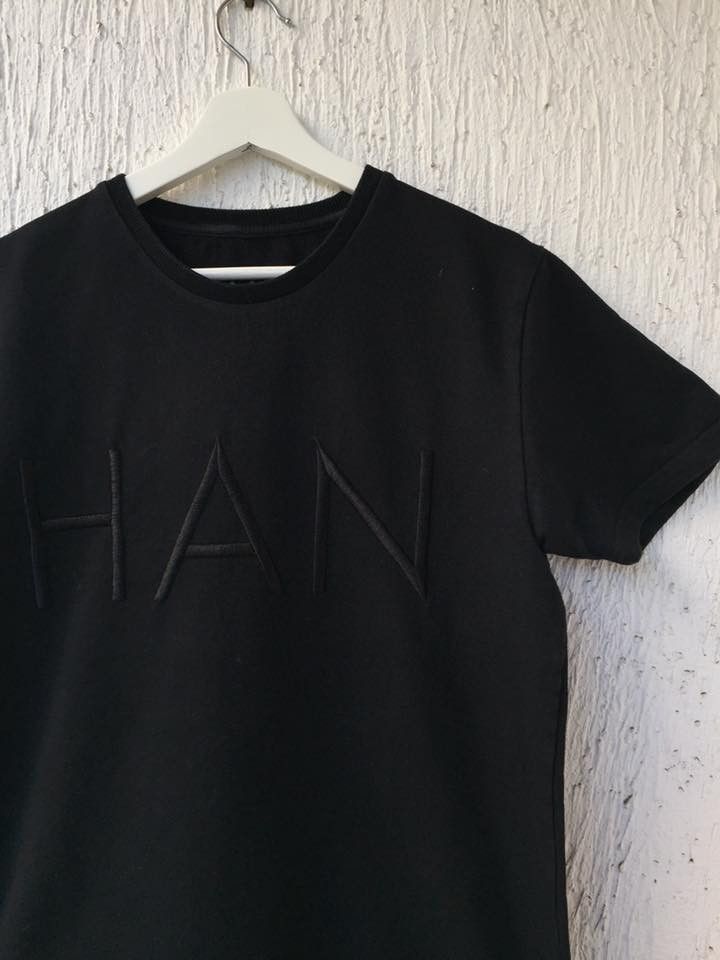 Han Kjobenhavn Black Embroidered Logo tee Size US M / EU 48-50 / 2 - 2 Thumbnail