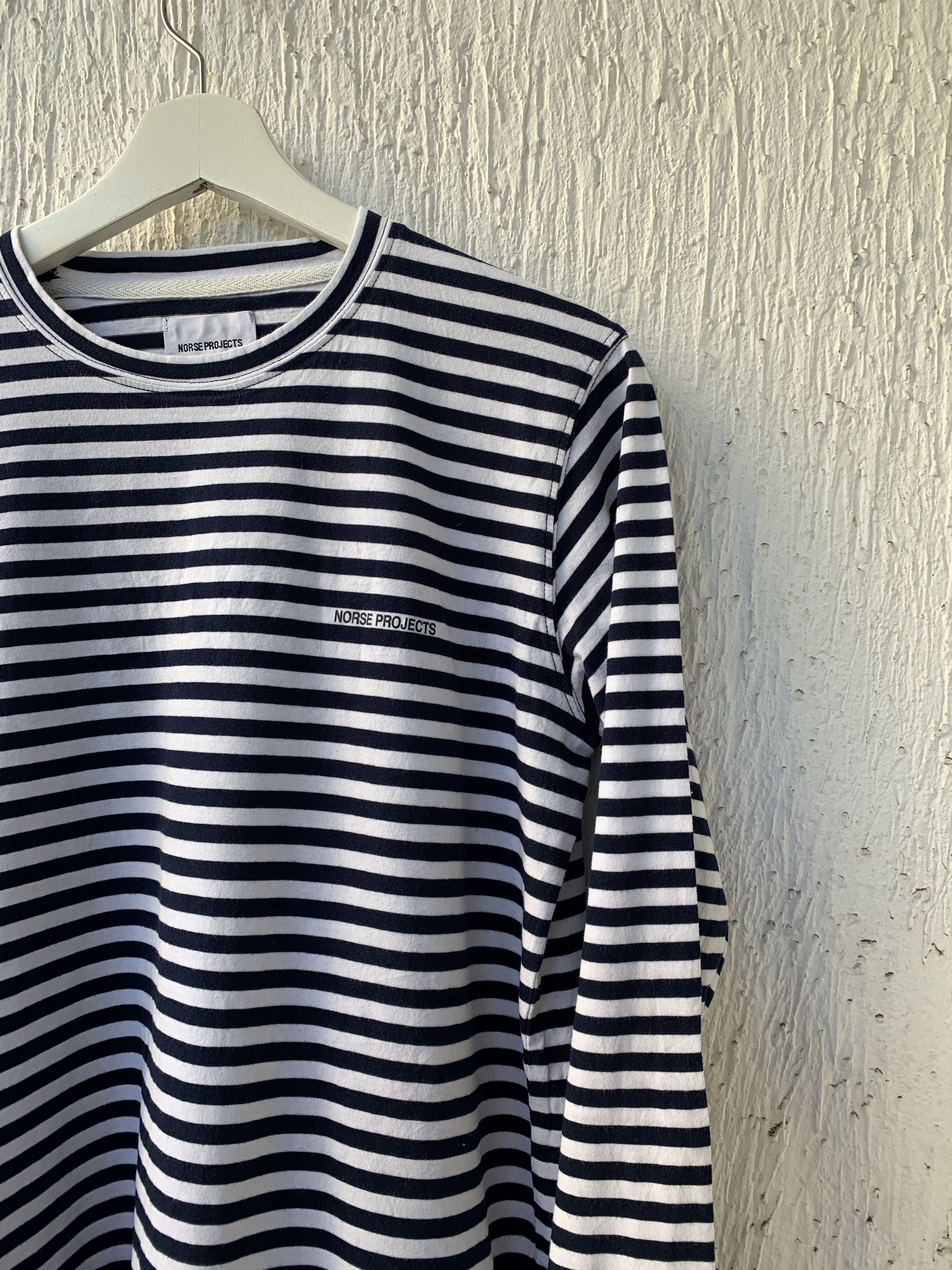 Norse Projects James Logo Stripe longsleeve Size US M / EU 48-50 / 2 - 2 Thumbnail