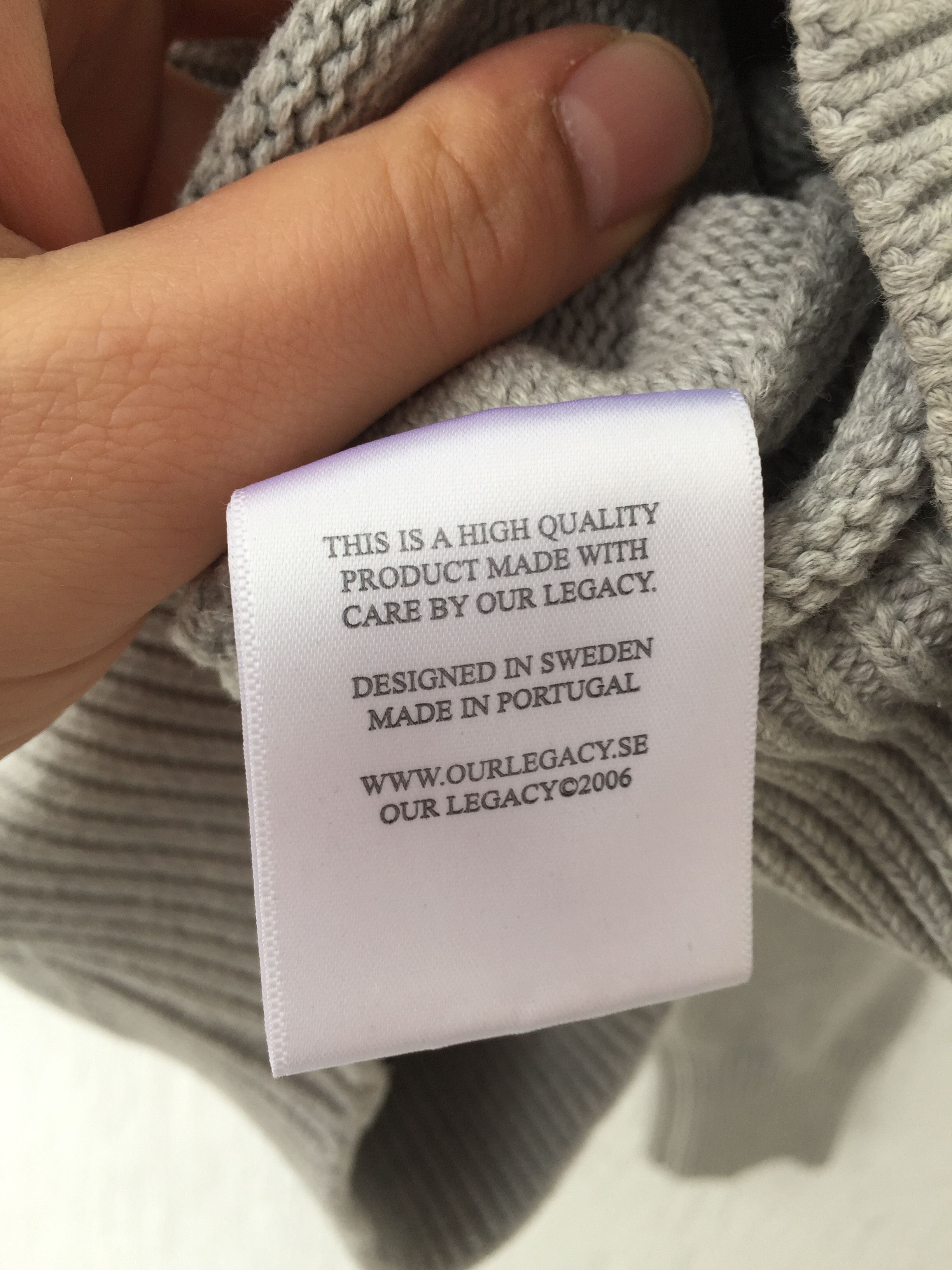 Our Legacy shawl collar sweater Size US S / EU 44-46 / 1 - 7 Thumbnail