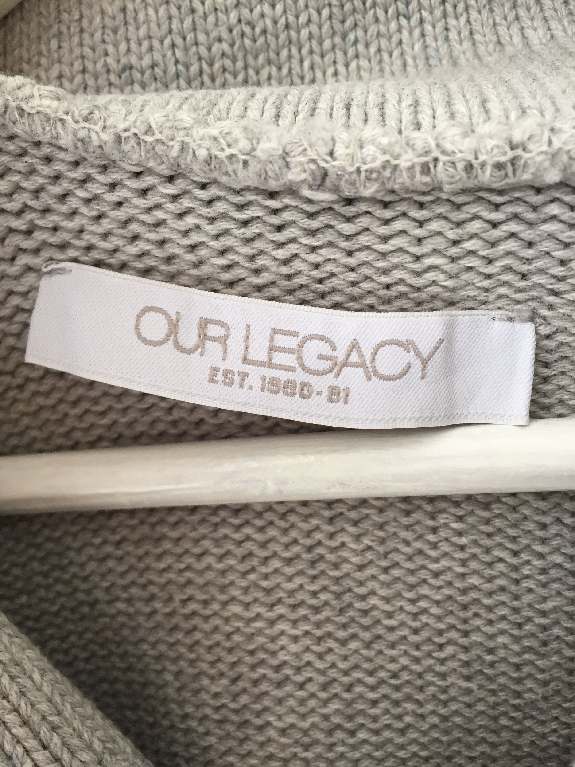 Our Legacy shawl collar sweater Size US S / EU 44-46 / 1 - 5 Thumbnail