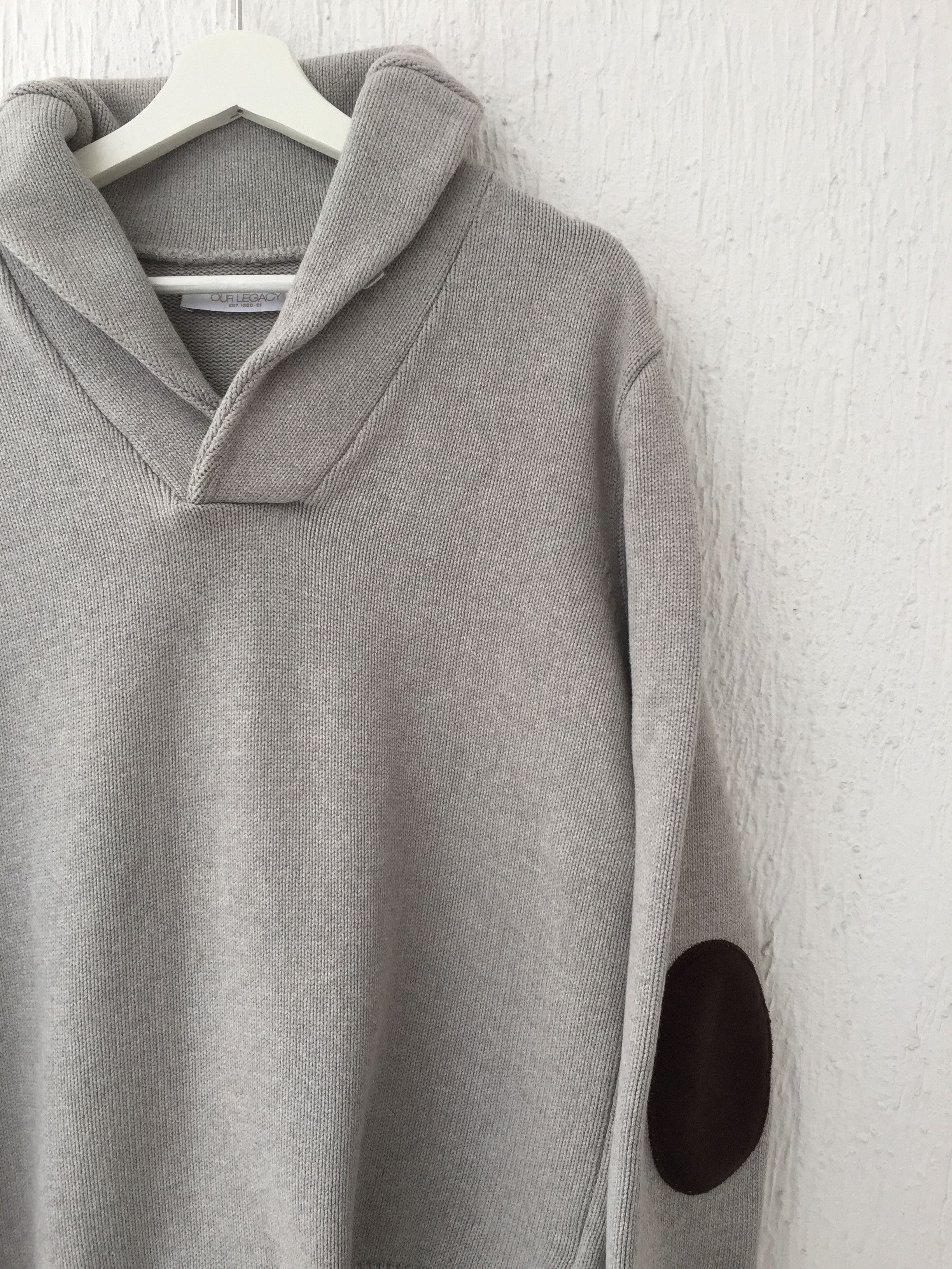 Our Legacy shawl collar sweater Size US S / EU 44-46 / 1 - 2 Thumbnail
