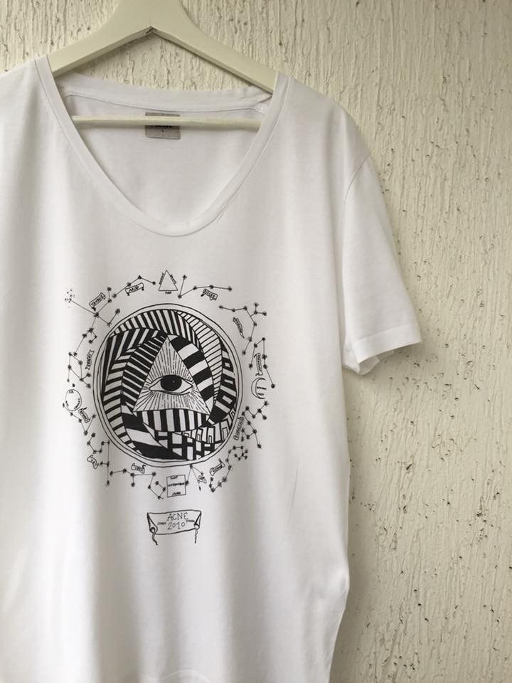 Acne Studios SS10 limited edition "mystic " tee Size US L / EU 52-54 / 3 - 3 Thumbnail