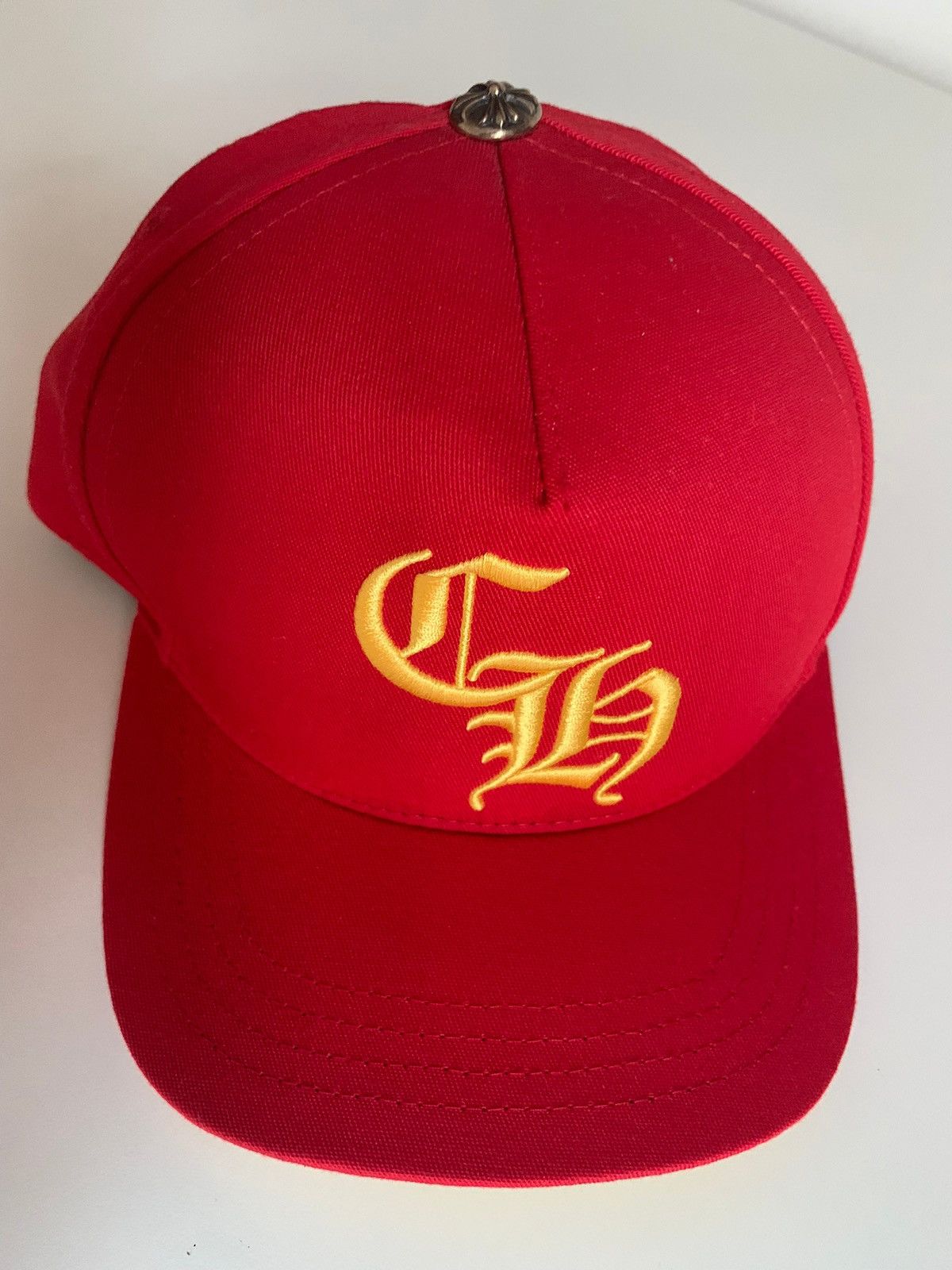 image of Chrome Hearts Baseball Hat Christmas in Red, Men's