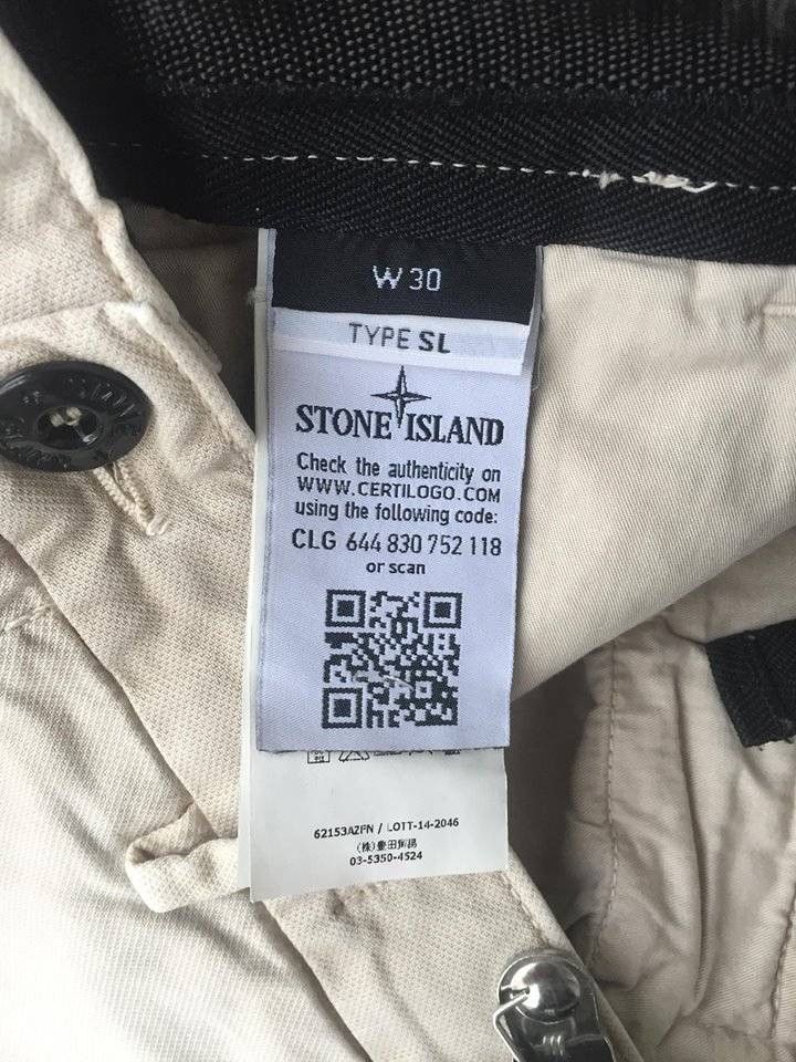 Stone Island skinny beige pant Size US 30 / EU 46 - 3 Thumbnail