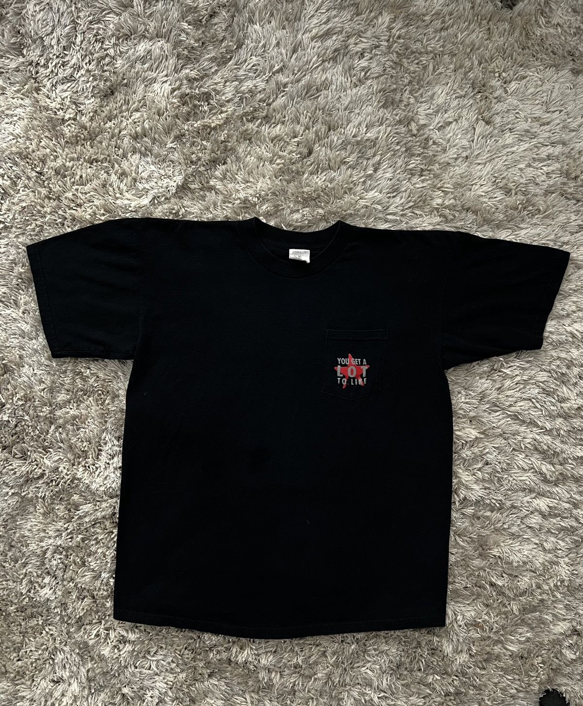 Marlboro Vintage 90s Marlboro "You Get A Lot To Like" Pocket Tee Size US XL / EU 56 / 4 - 1 Thumbnail