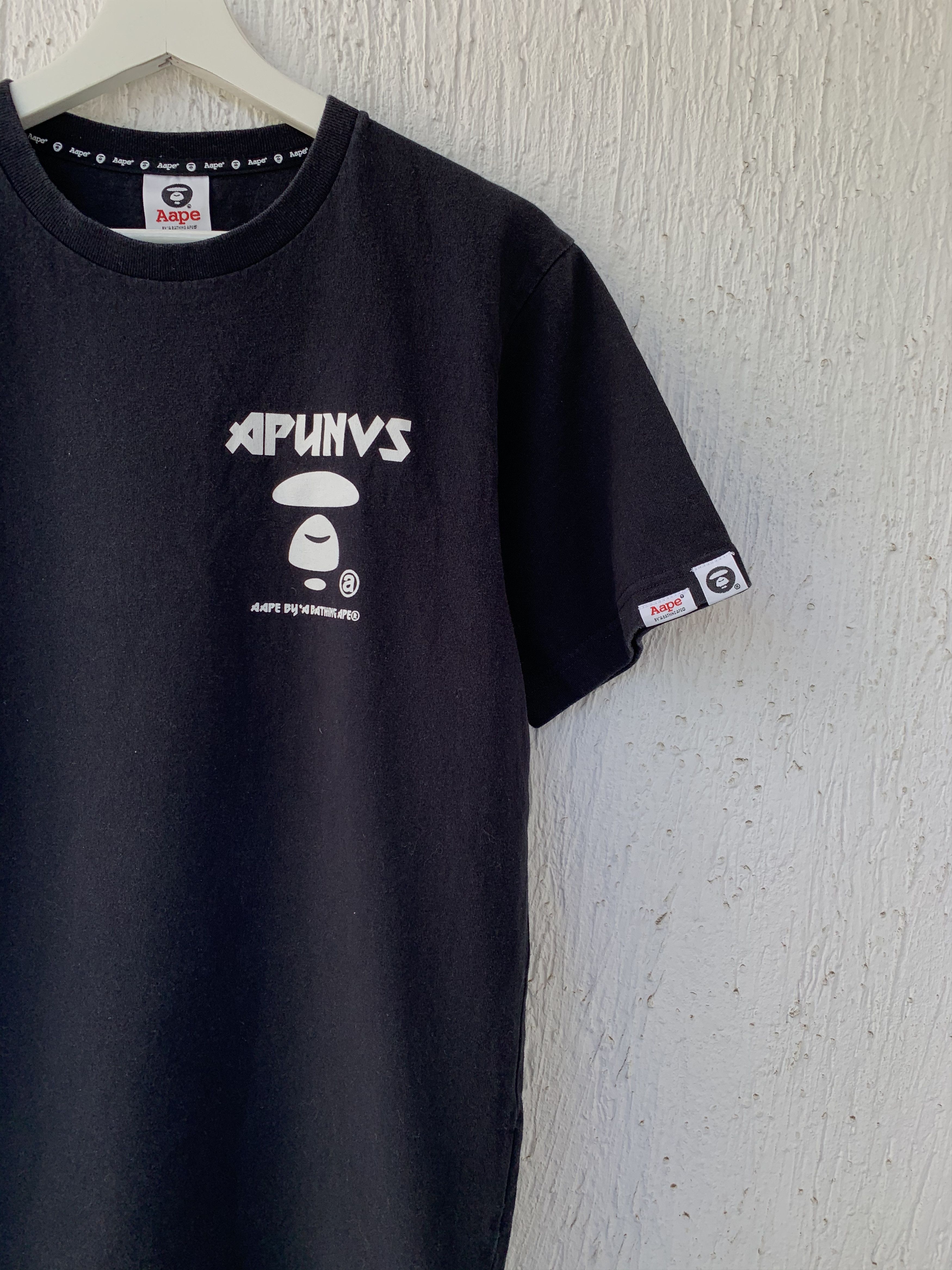 Aape 'metallica' logo tee Size US M / EU 48-50 / 2 - 3 Thumbnail