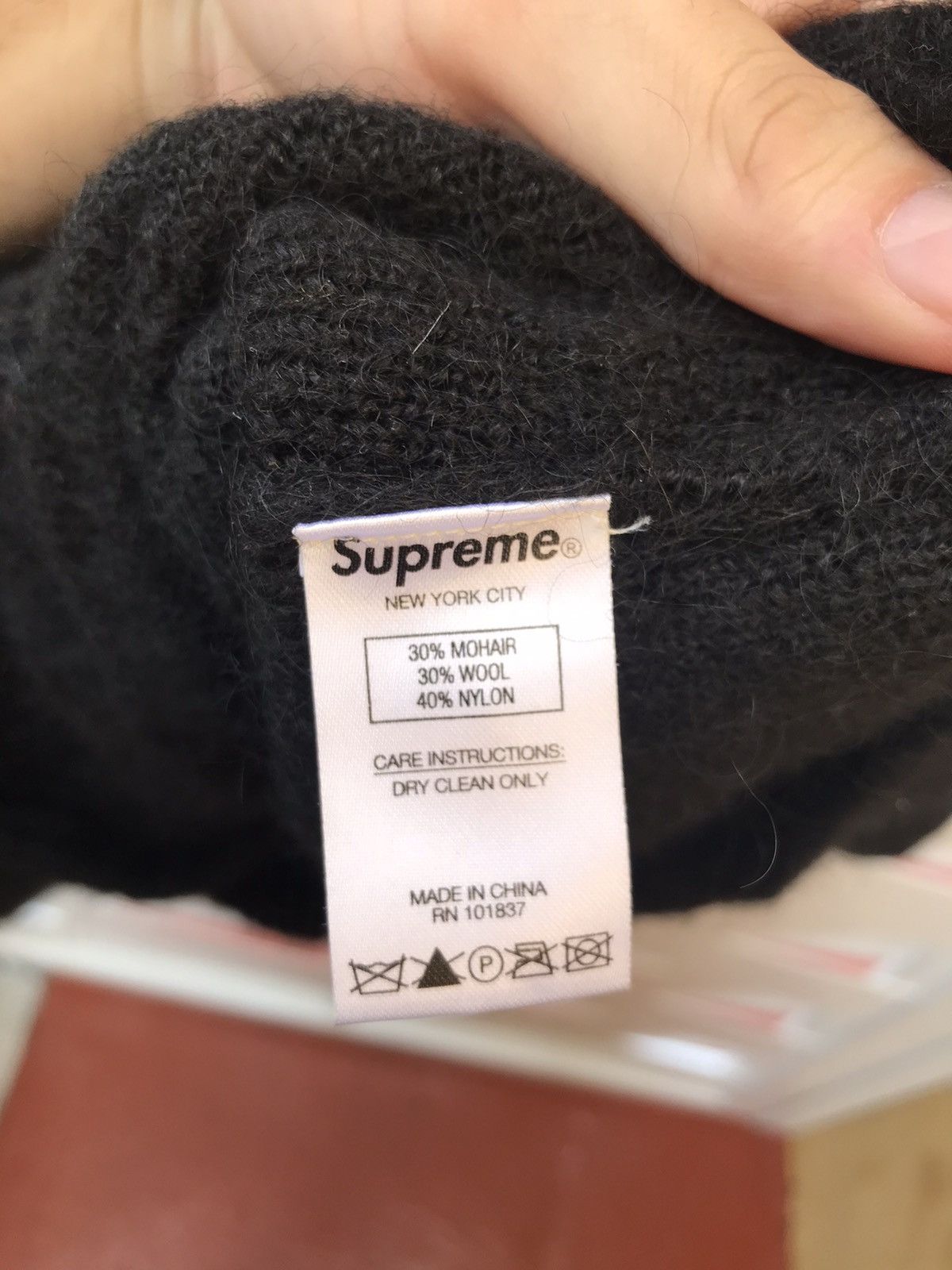 Supreme Supreme Brushed Mohair Cardigan Size US L / EU 52-54 / 3 - 6 Thumbnail