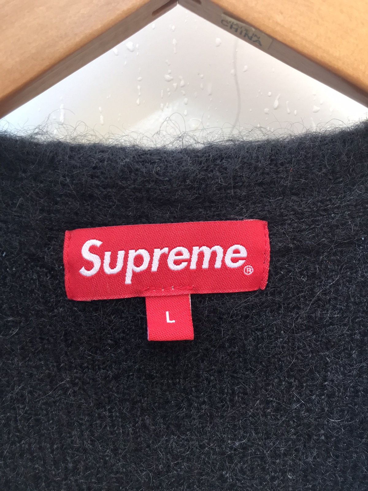 Supreme Supreme Brushed Mohair Cardigan Size US L / EU 52-54 / 3 - 3 Thumbnail