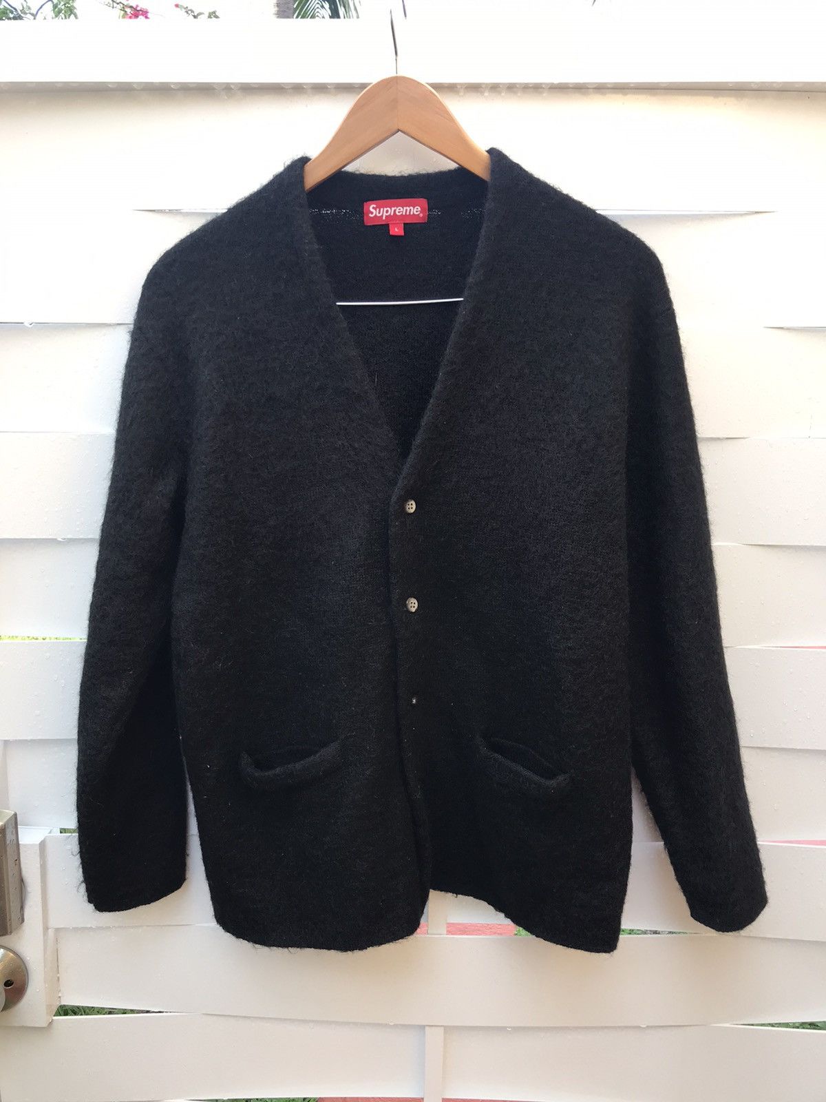 Supreme Supreme Brushed Mohair Cardigan | Grailed