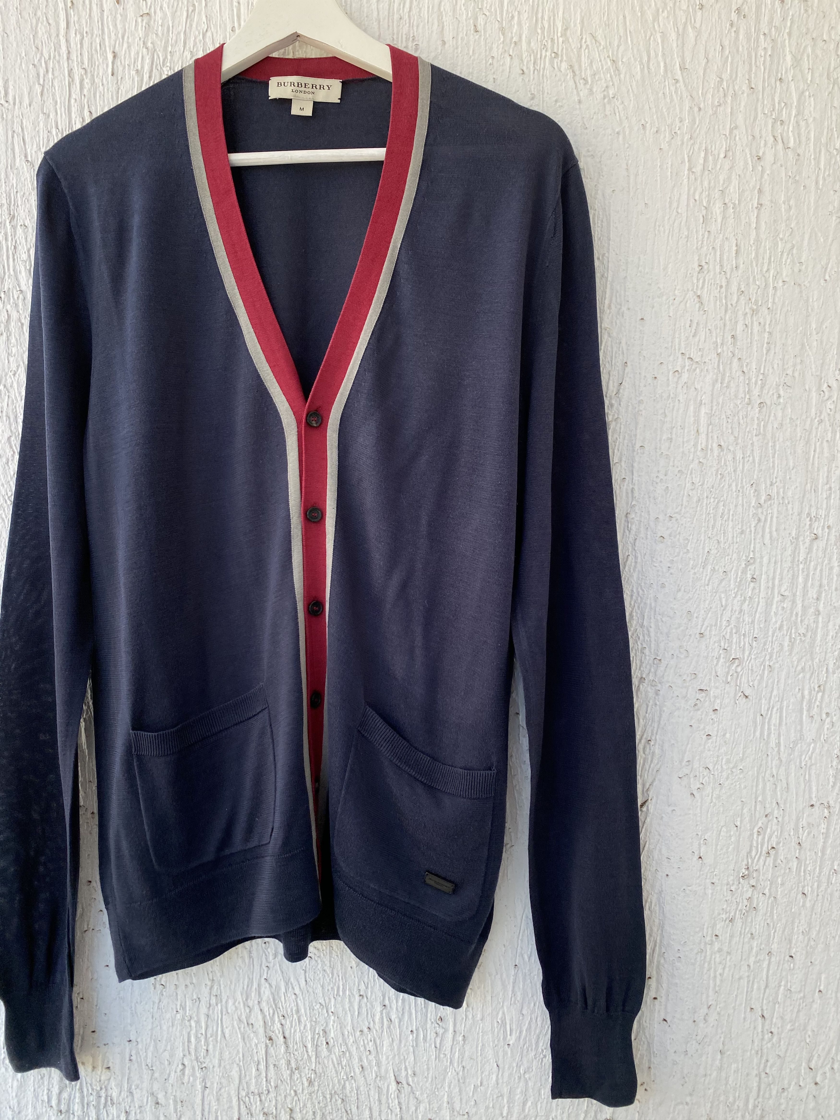 Burberry silk cardigan Size US M / EU 48-50 / 2 - 2 Thumbnail