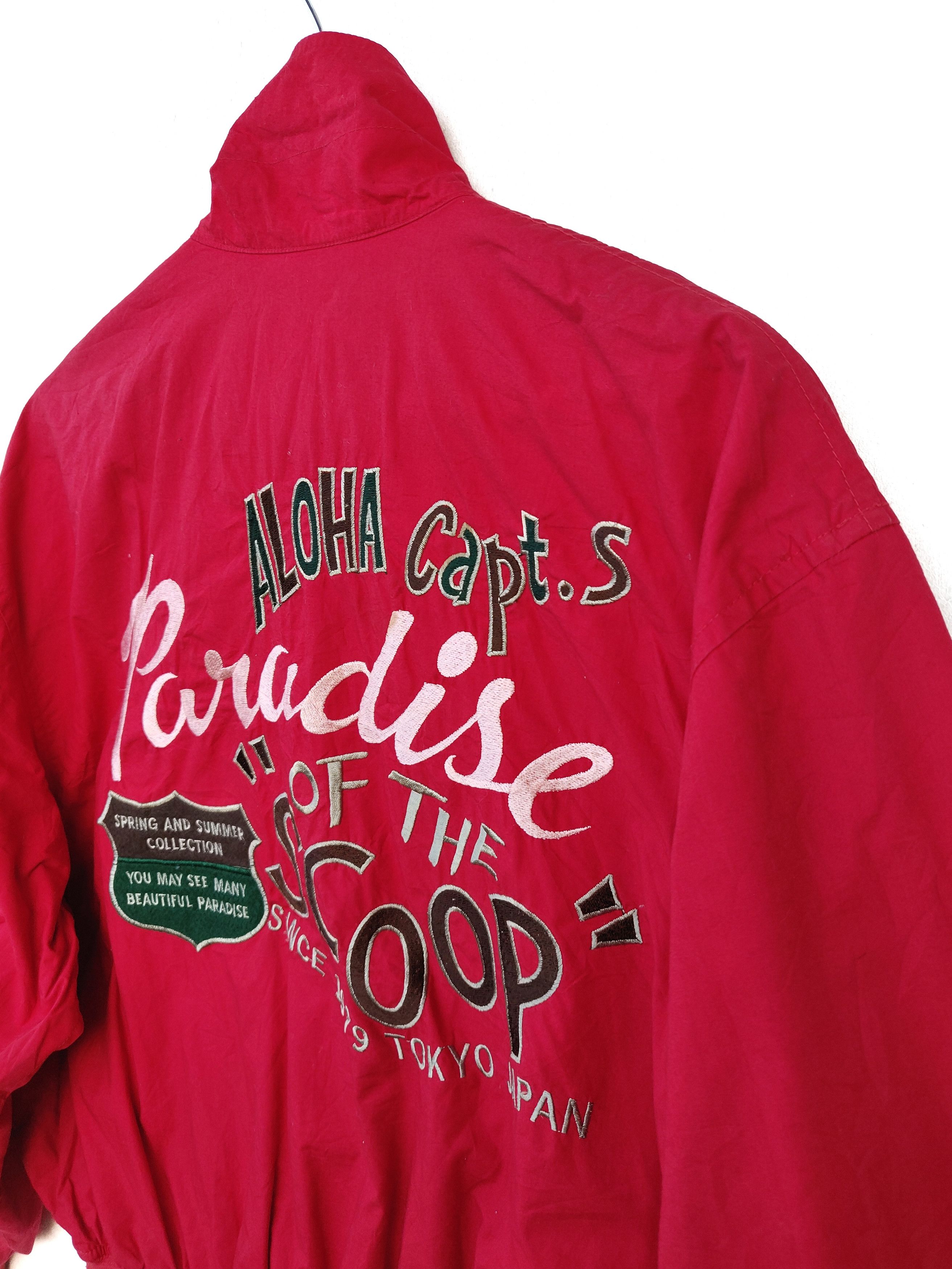 Japanese Brand × SCOOP × Vintage Vintage The Scoop Inc. Bomber Jacket Aloha Capt.s Size US M / EU 48-50 / 2 - 11 Thumbnail