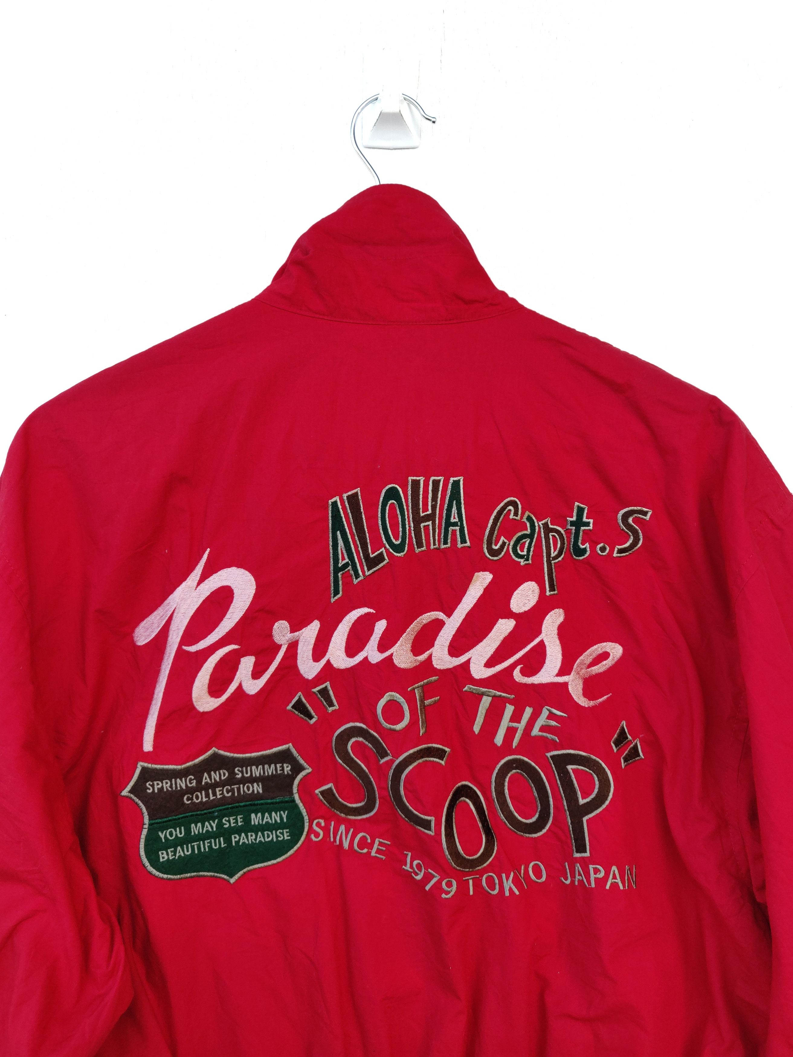 Japanese Brand × SCOOP × Vintage Vintage The Scoop Inc. Bomber Jacket Aloha Capt.s Size US M / EU 48-50 / 2 - 10 Thumbnail