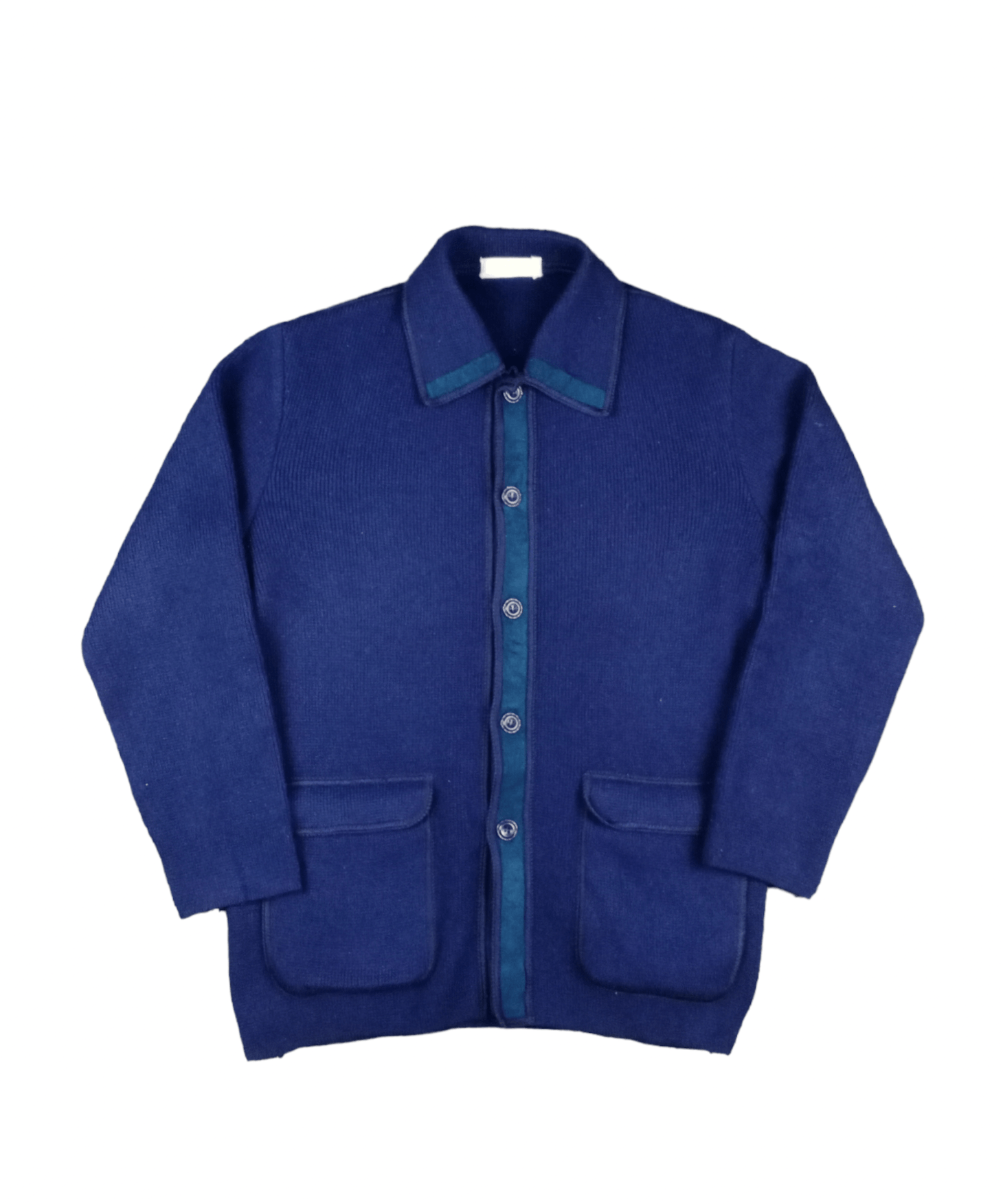 Japanese Brand × Vintage 💥RARE💥Vintage Mitsukoshi Knit Cardigan Button Jacket Size US M / EU 48-50 / 2 - 1 Thumbnail