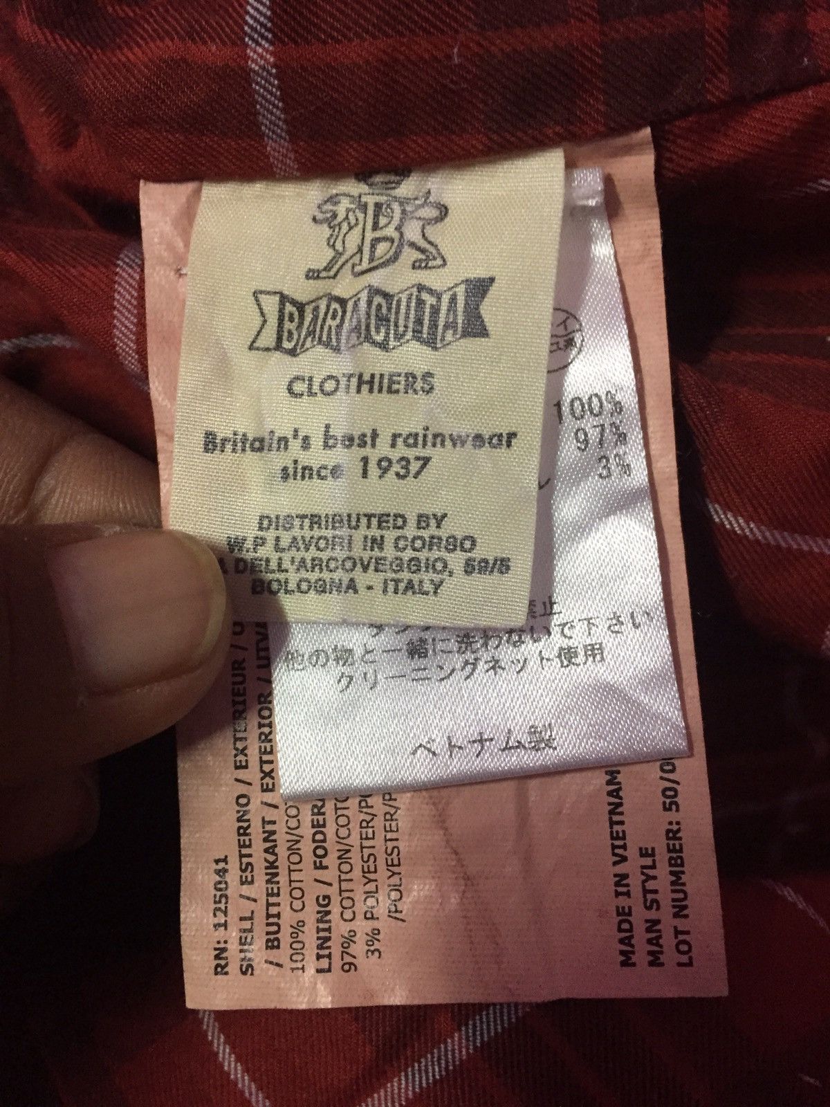 Baracuta Vintage 90’s Baracuta Jackets Size Medium Size US M / EU 48-50 / 2 - 3 Thumbnail