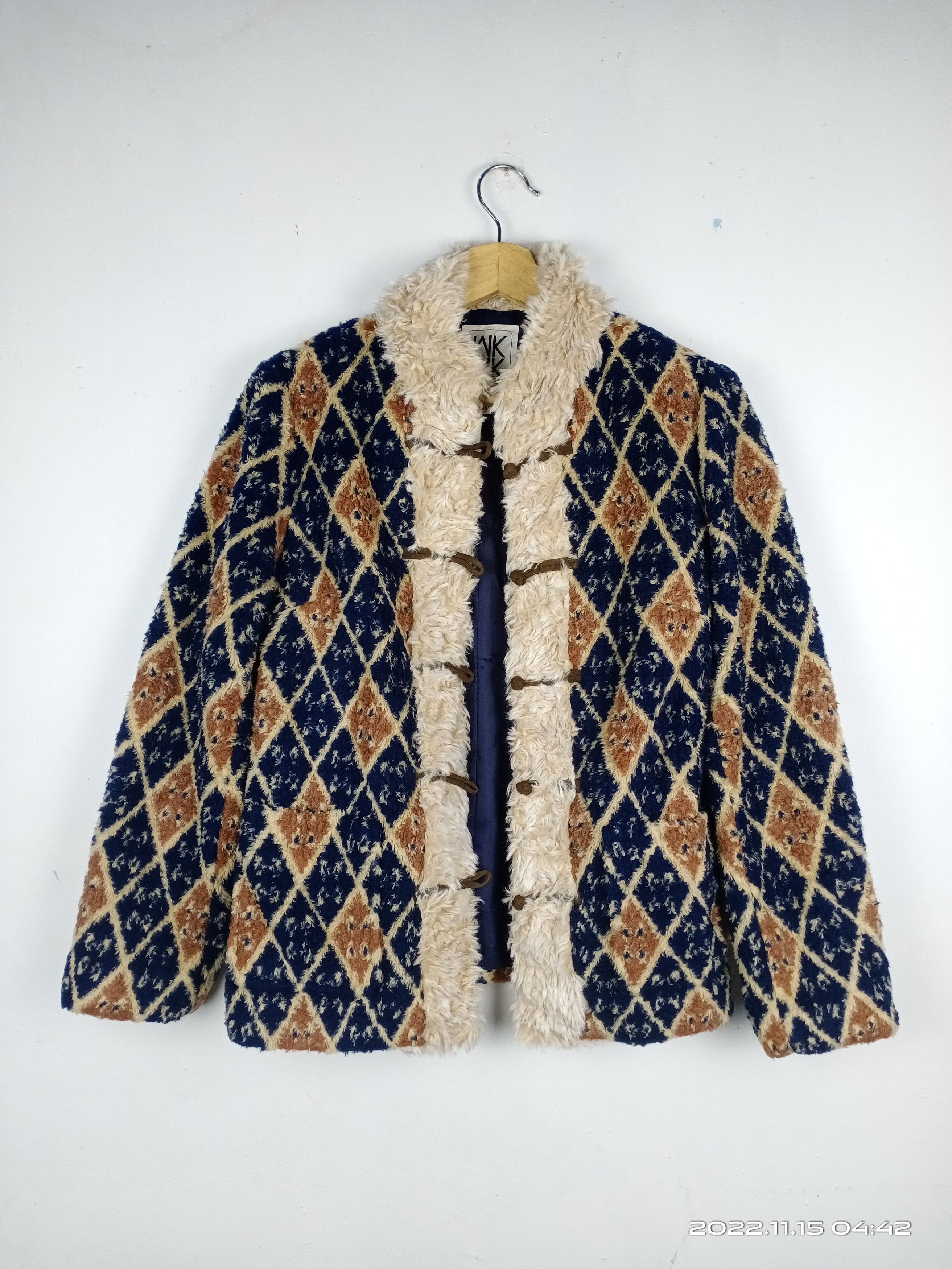 image of Avant Garde x Michel Klein vintage Michel Klein Multicolor Short Jacket, Women's (Size Medium)