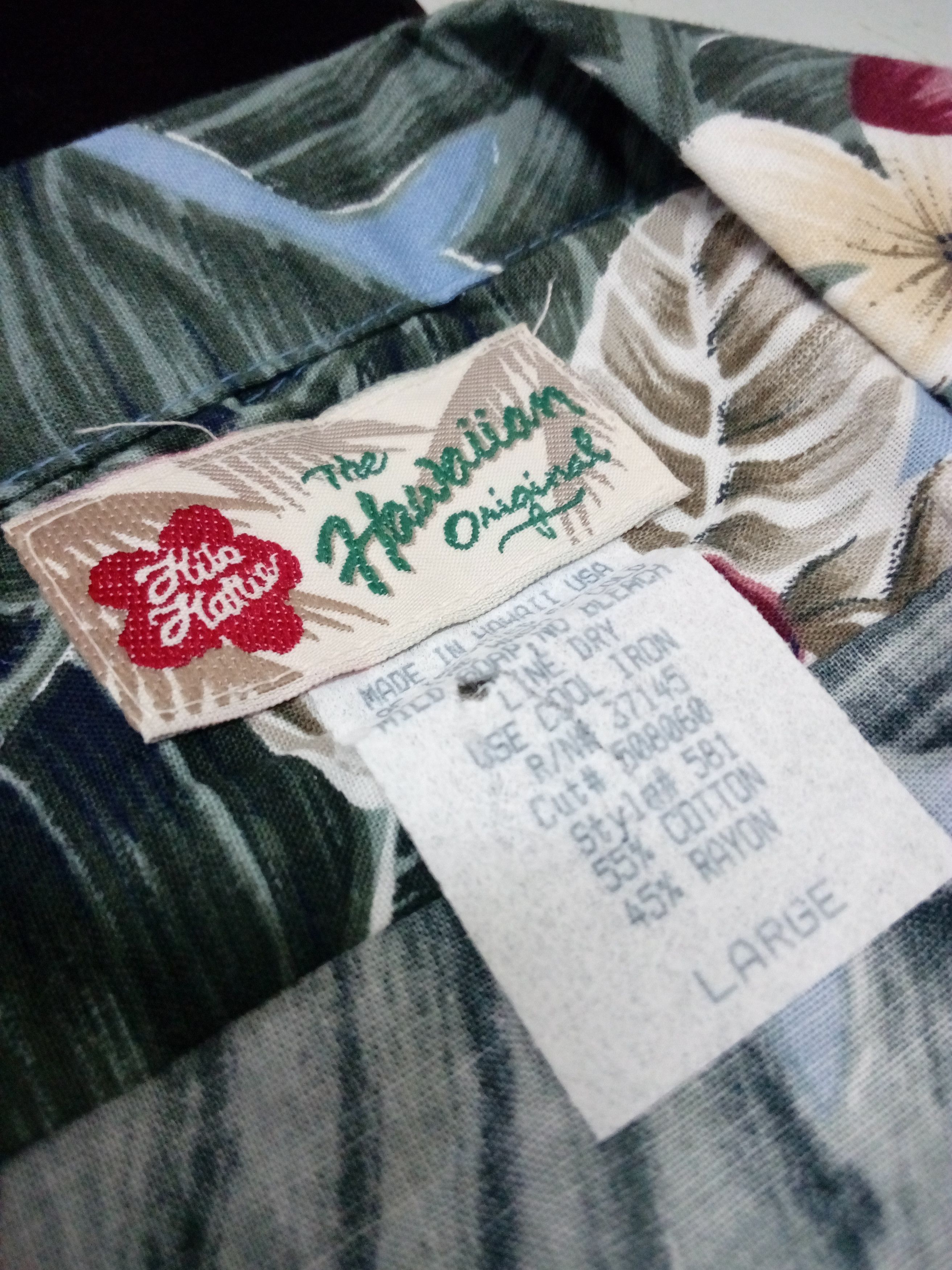 Hilo Hattie VINTAGE HILO HATTIE HAWAIIAN SHIRT Size US L / EU 52-54 / 3 - 6 Thumbnail