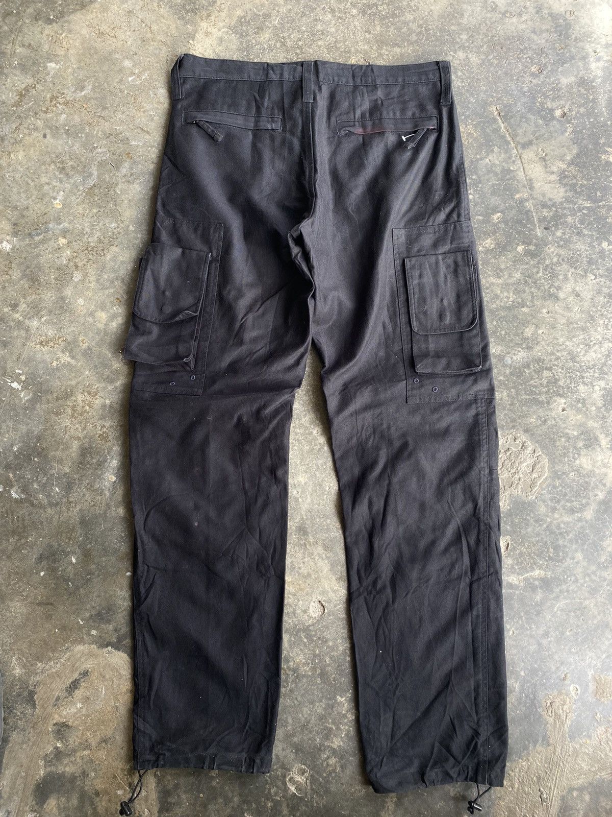 Japanese Brand Bootlegboothtm Multipocket Zipper Cargo Pants Size US 34 / EU 50 - 2 Thumbnail