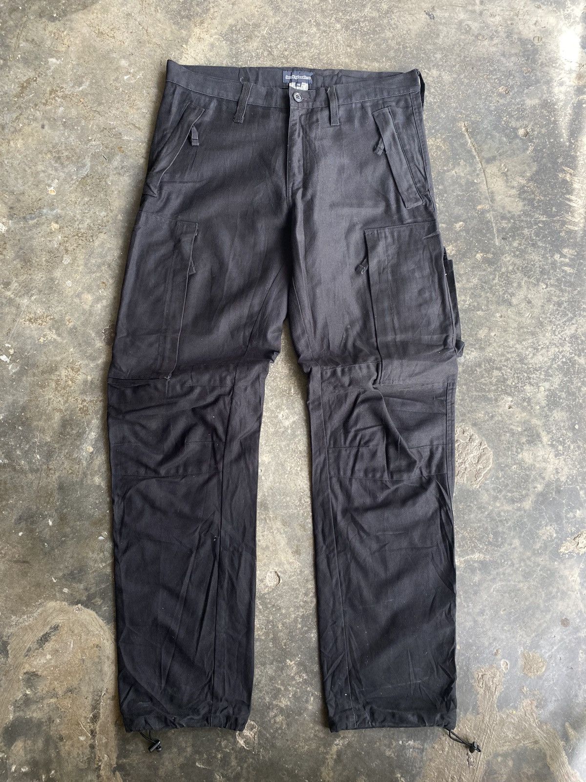 Japanese Brand Bootlegboothtm Multipocket Zipper Cargo Pants Size US 34 / EU 50 - 1 Thumbnail