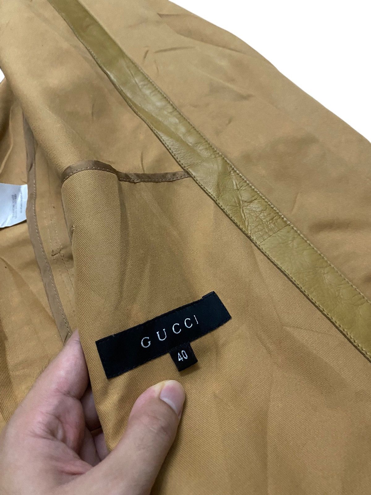 Gucci Gucci Long Trench Coat Made in Italy Size S / US 4 / IT 40 - 10 Thumbnail