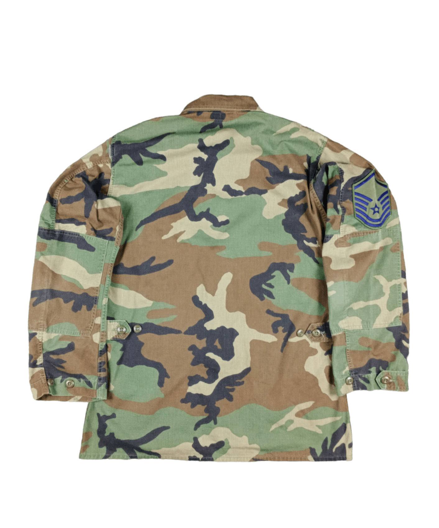 Vintage 💥RARE💥Vintage 80s Woodland Air Force Combat Jacket Size US L / EU 52-54 / 3 - 17 Thumbnail