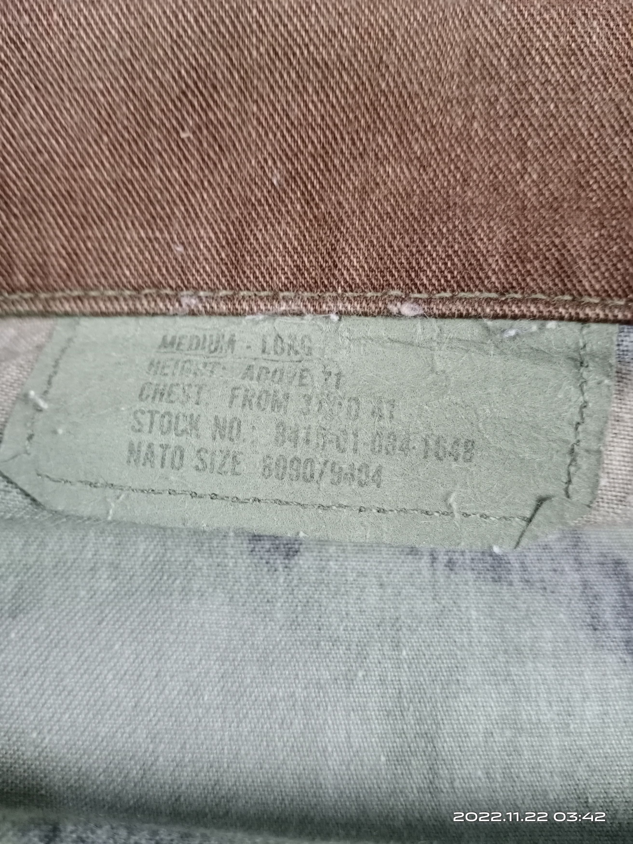 Vintage 💥RARE💥Vintage 80s Woodland Air Force Combat Jacket Size US L / EU 52-54 / 3 - 14 Thumbnail