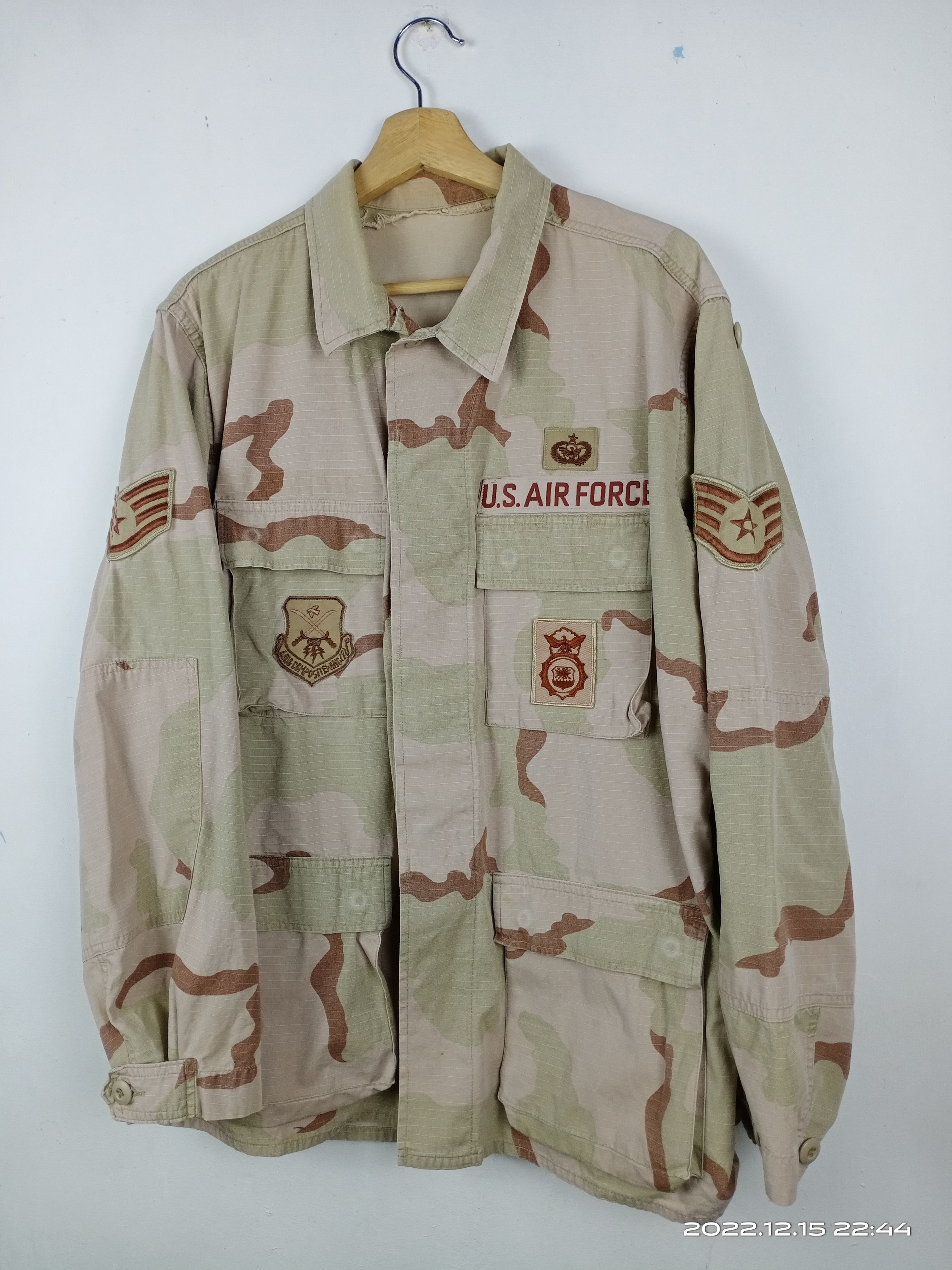 Other 💥RARE💥Vintage 90s Desert Camouflage Army Coat Jacket Size US L / EU 52-54 / 3 - 3 Thumbnail