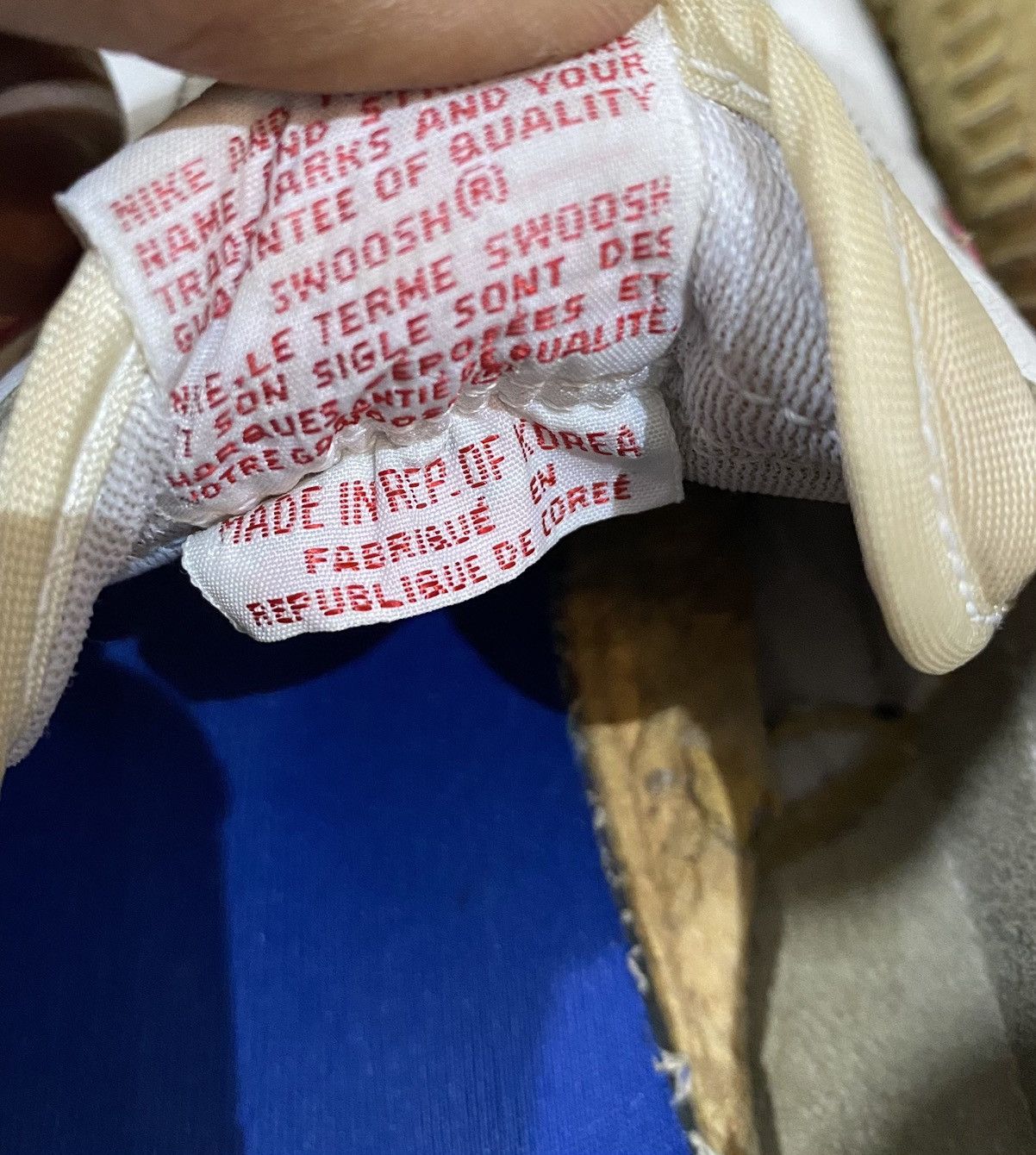 Nike × Vintage Vintage Nike Cortez 85 rep of Korea sneakers Size US 10.5 / EU 43-44 - 4 Thumbnail